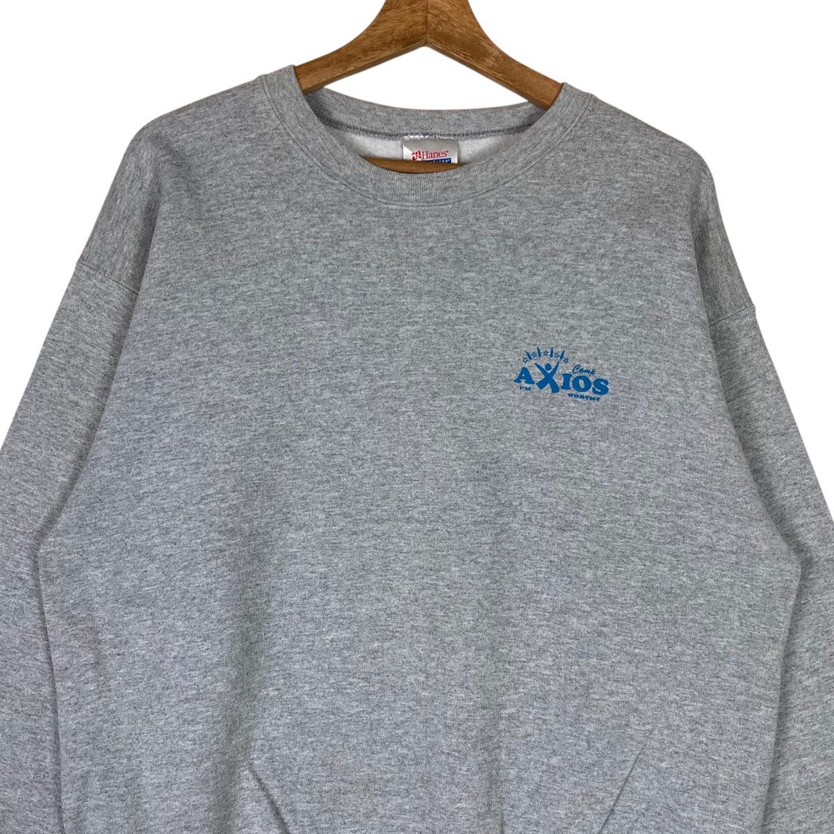 Hanes Vintage Hanes Pullover Jumper Sweatshirt Size US M / EU 48-50 / 2 - 2 Thumbnail