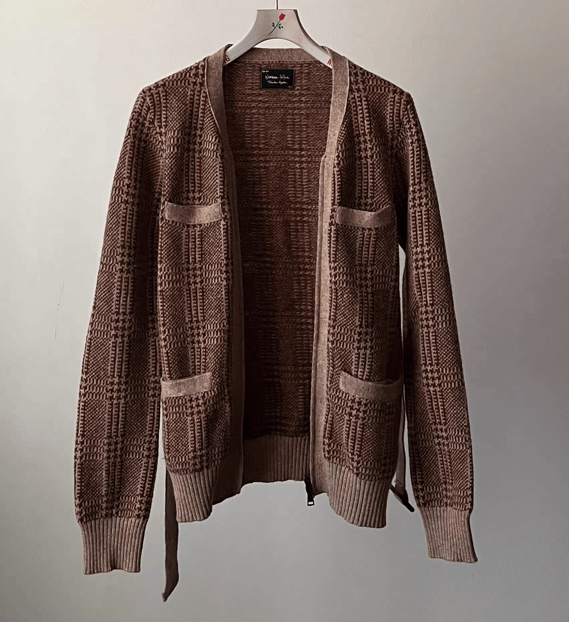 NUMBER NINE ALPACA KNIT BIG CARDIGANサイズ3 NUMBER NINE ALPACA KNIT BIG CARDIGANサイズ3 Number (N)ine