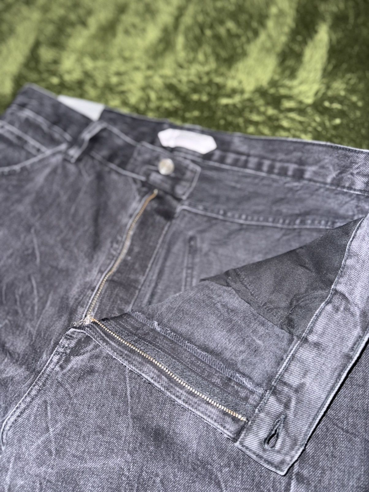 Namacheko [L] NAMECHEKO TIBIRA oversized Denim Pants Black Size US 38 / EU 54 - 3 Thumbnail