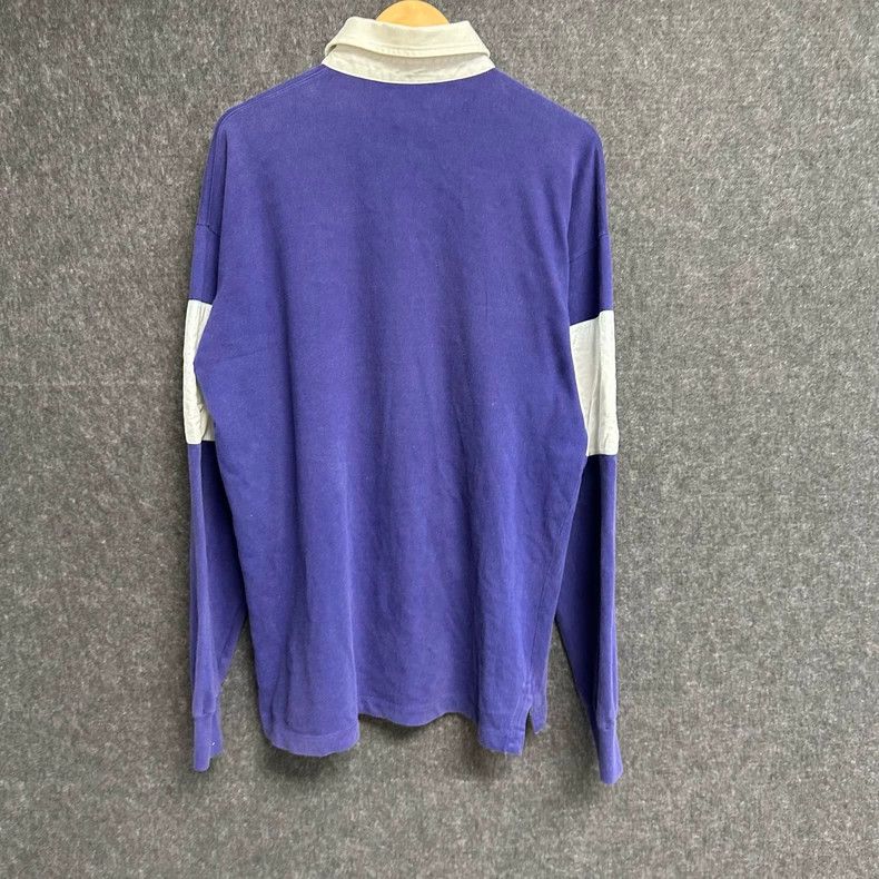 Gucci Gucci Logo letter print loose long-sleeved polo shirt 2501- Size US M / EU 48-50 / 2 - 2 Thumbnail