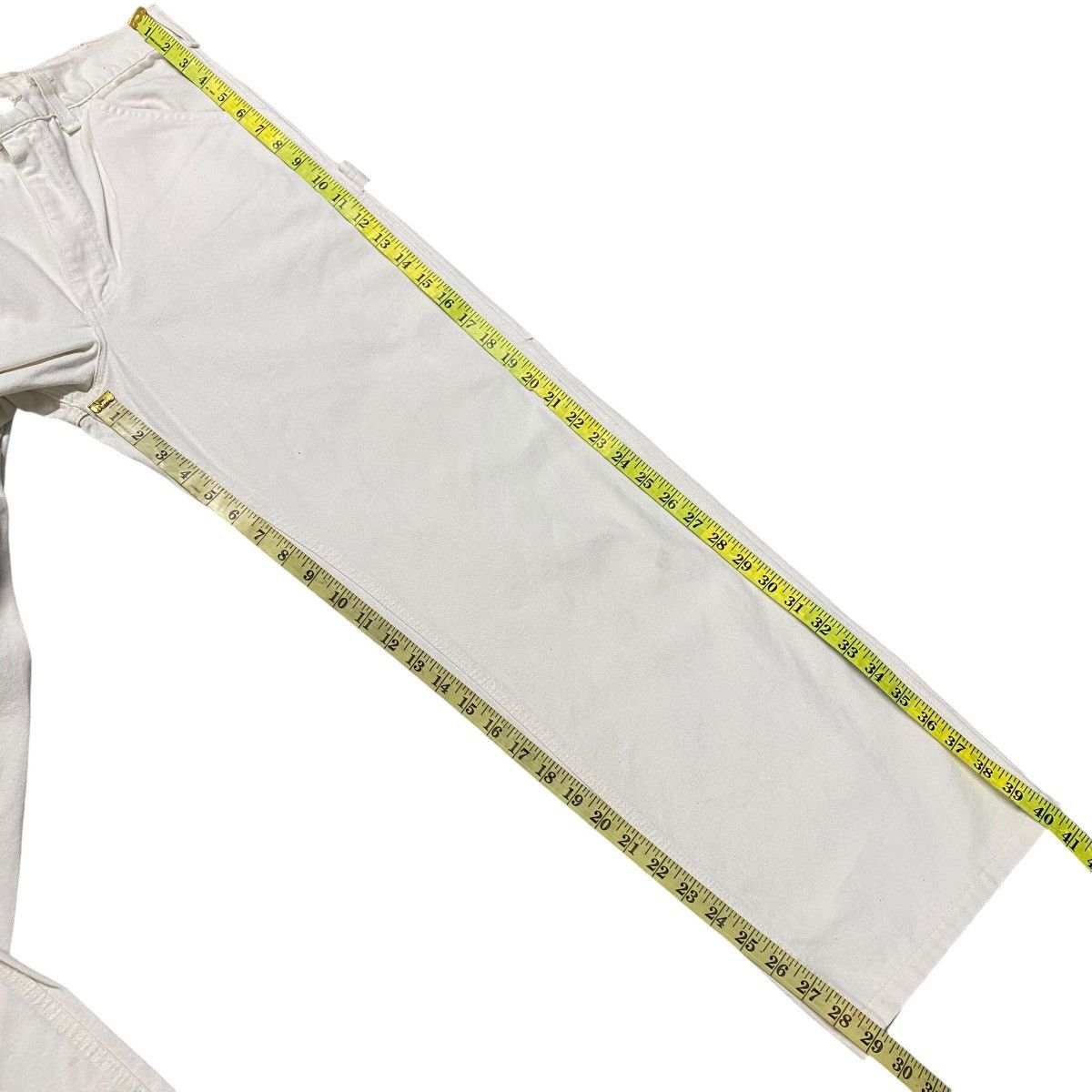 Carhartt Vintage Carhartt White Duck Canvas Carpenter Pants Size US 29 - 16 Thumbnail