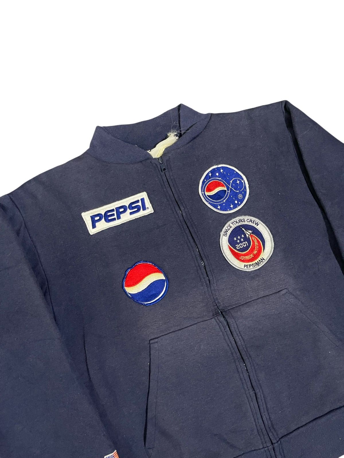 Pepsi 2001 Pepsi Space Tour Crew Nasa Bomber Thermal Jacket Size US M / EU 48-50 / 2 - 5 Thumbnail