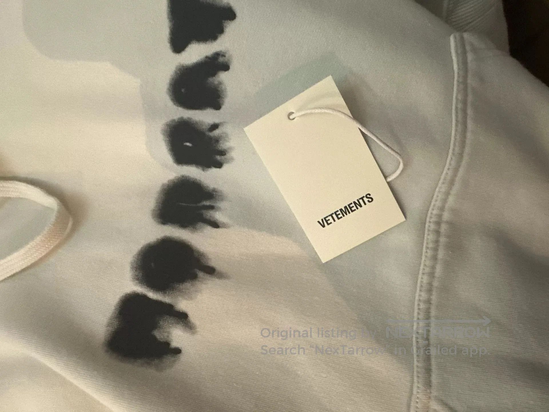 Vetements Vetements Hoodie with Tag. Size US S / EU 44-46 / 1 - 4 Thumbnail
