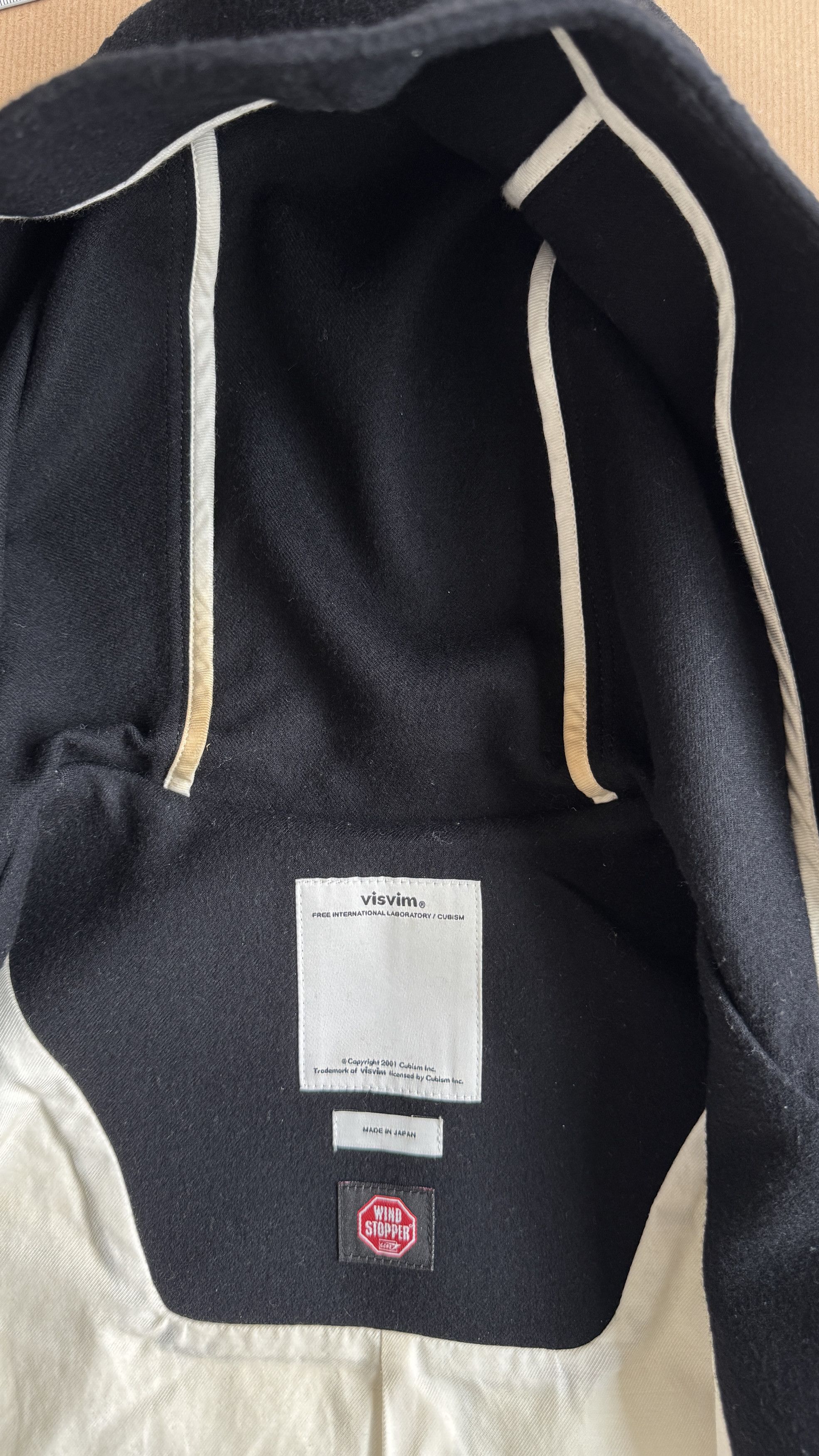 Visvim aa . S . as new . COMMODORE COAT WOOL + GORE-WINDSTOPPER Size US S / EU 44-46 / 1 - 16 Thumbnail