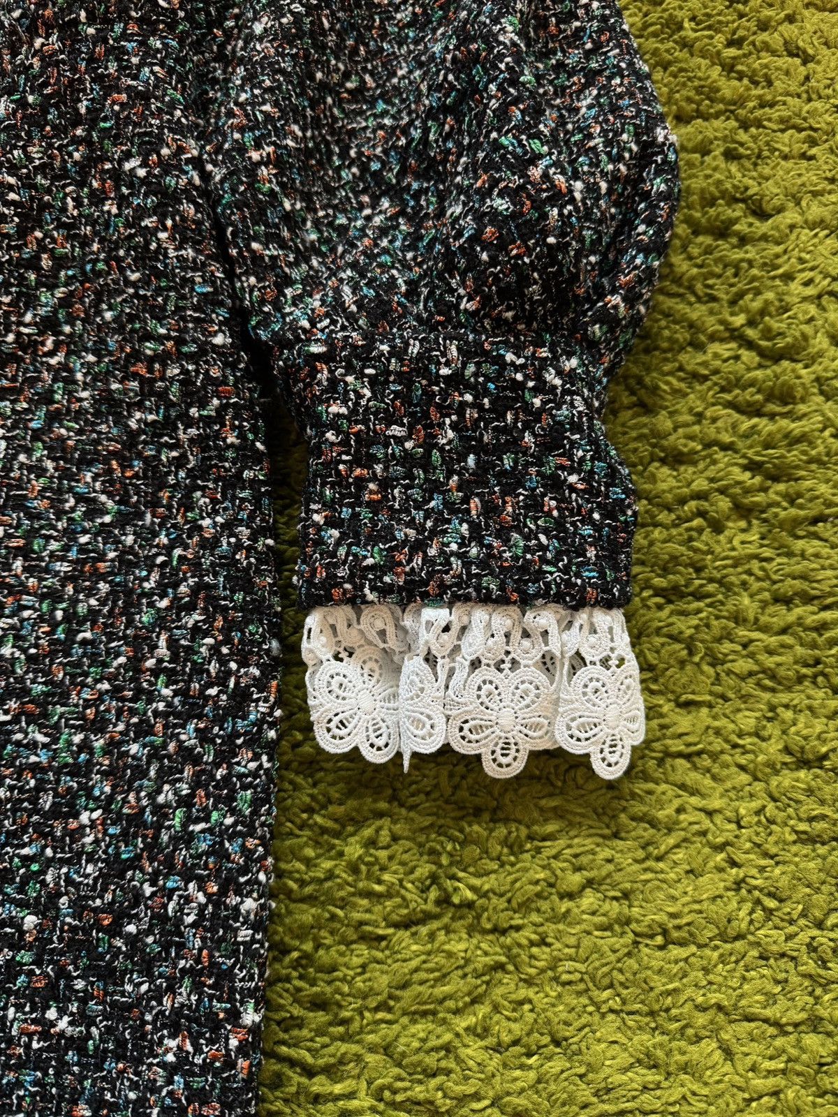 Designer × Sandro Sandro oldmoney style coloured tweed dress Size M / US 6-8 / IT 42-44 - 3 Thumbnail