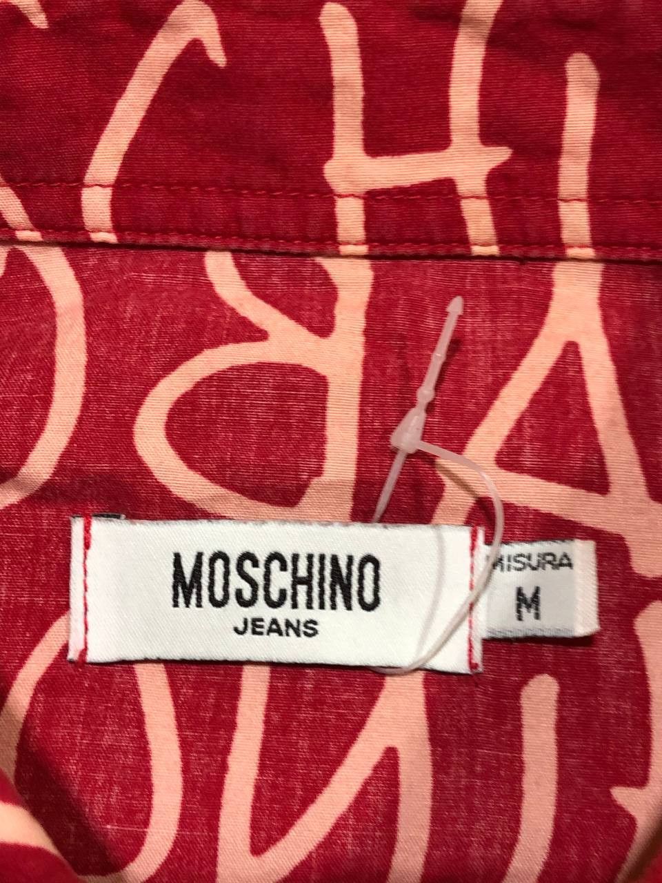 Moschino Moschino Jeans Vintage Moschino All over Print rare Shirt Size US M / EU 48-50 / 2 - 2 Thumbnail