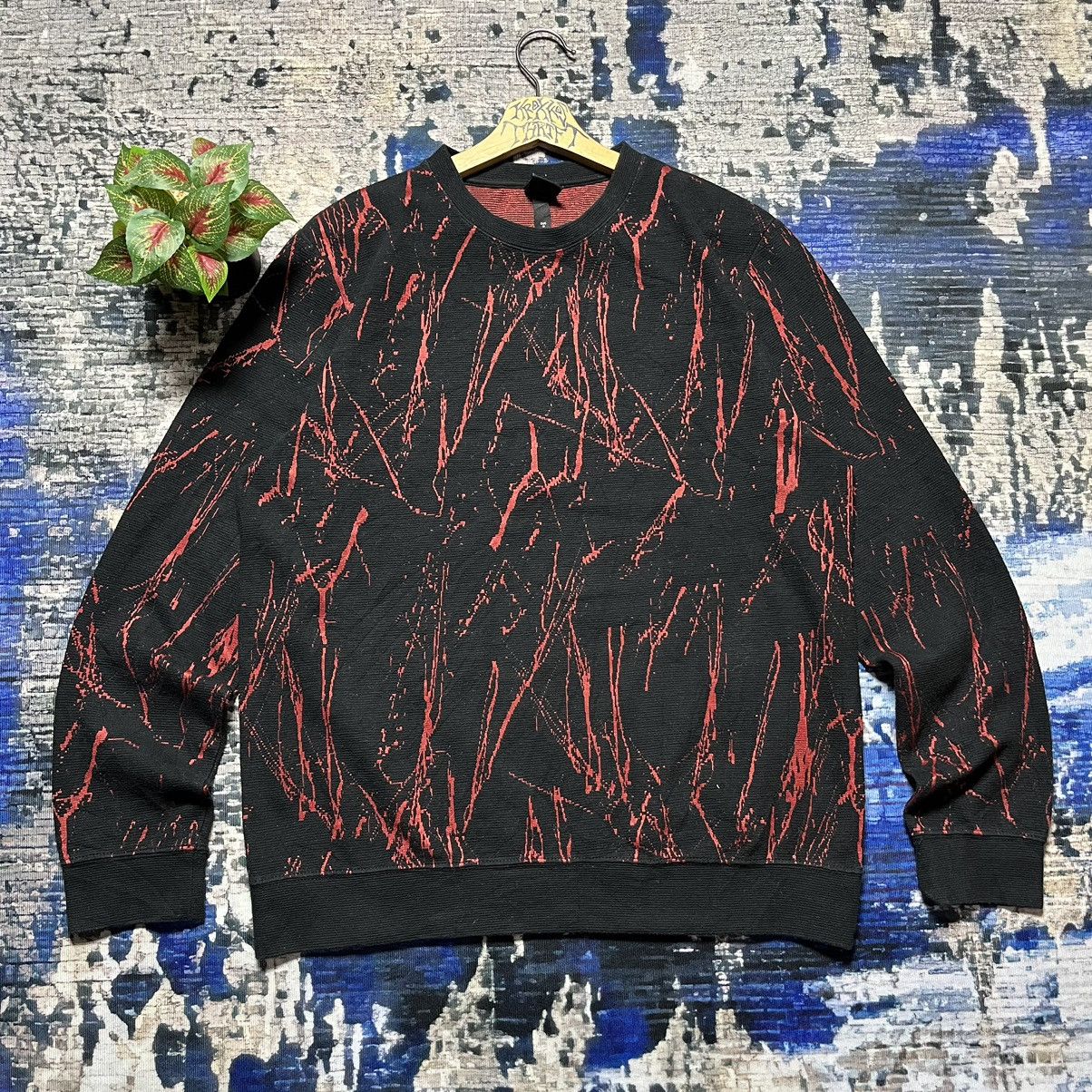H&M Rare Lightning Abstract Design OVP Long Sleeve