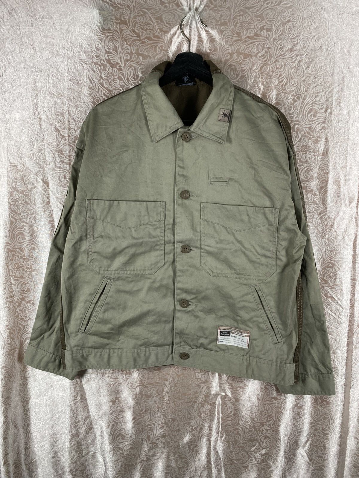 Maison MIHARA YASUHIRO Vintage Mihara Yasuhiro Work Jacket Olive Utility Japan Size US S / EU 44-46 / 1 - 3 Thumbnail