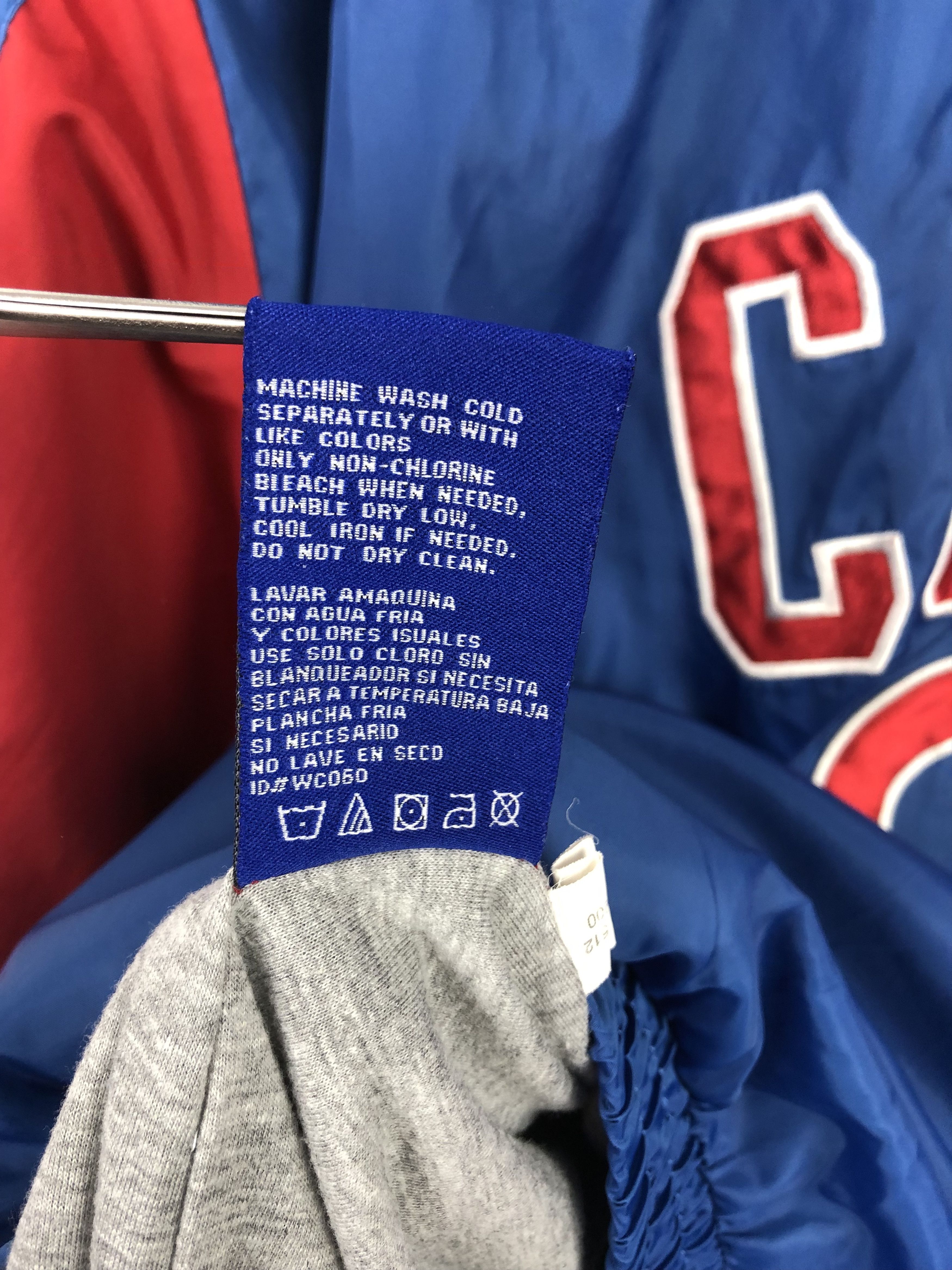 MLB Vintage Chicago Cubs Sweatshirt Blue MLB Baseball Jacket Size US XL / EU 56 / 4 - 13 Thumbnail