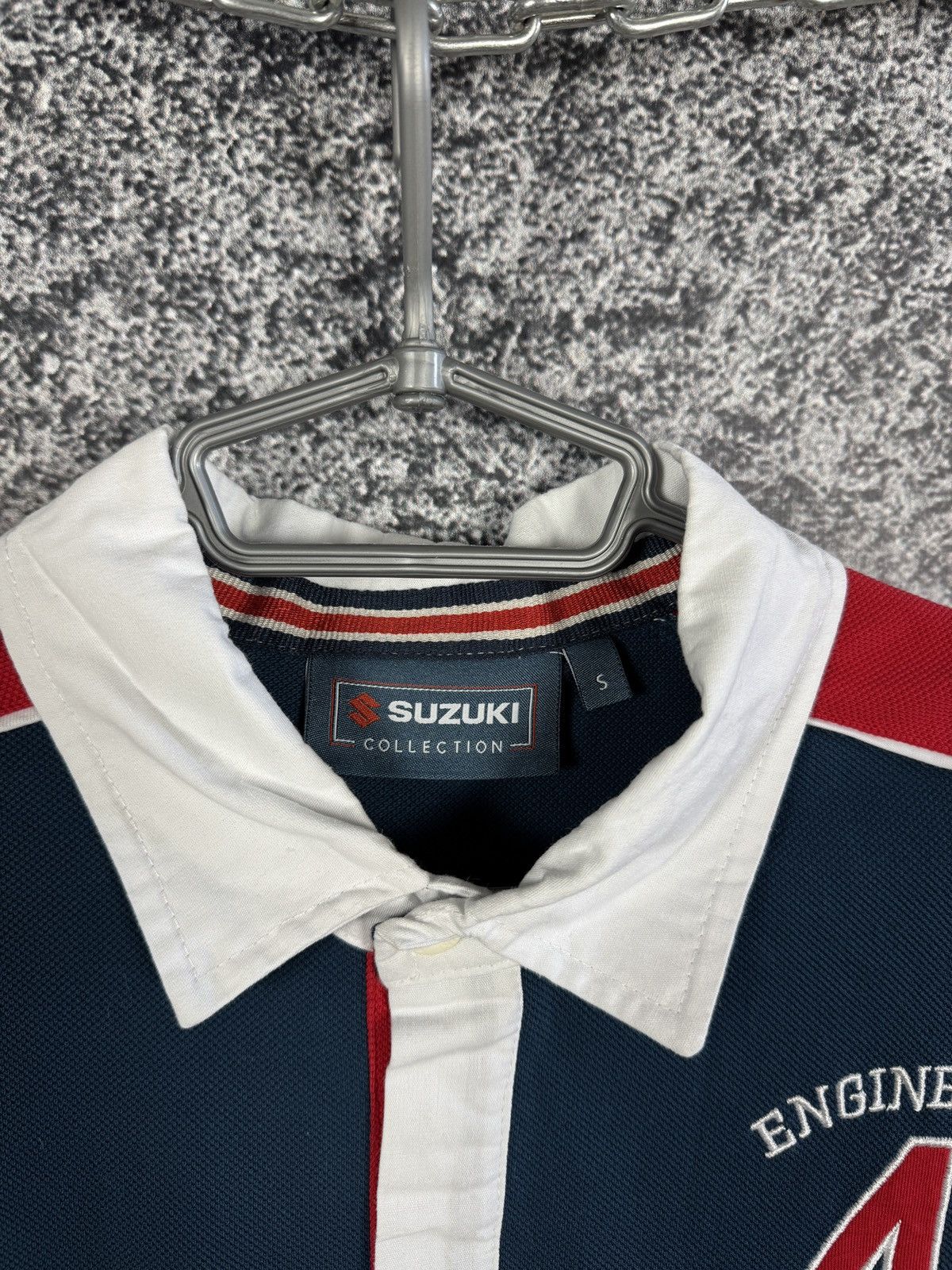 Vintage Suzuki Racing Polo Shirt Motor Co Japan Engineered Size S Size US S / EU 44-46 / 1 - 8 Thumbnail