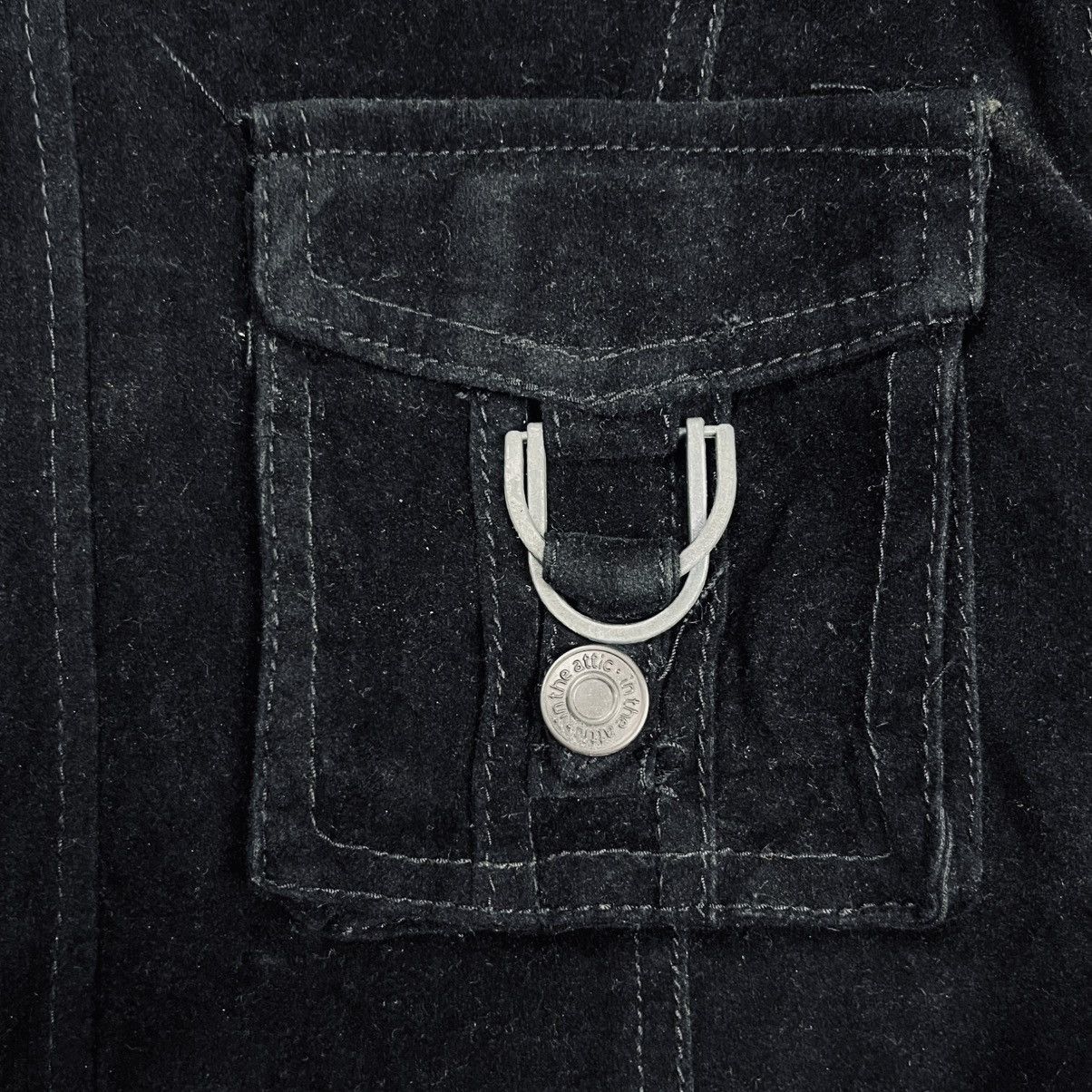 14th Addiction 2000s In The Attic - Semi Velour Bono Jacket Size US M / EU 48-50 / 2 - 10 Thumbnail