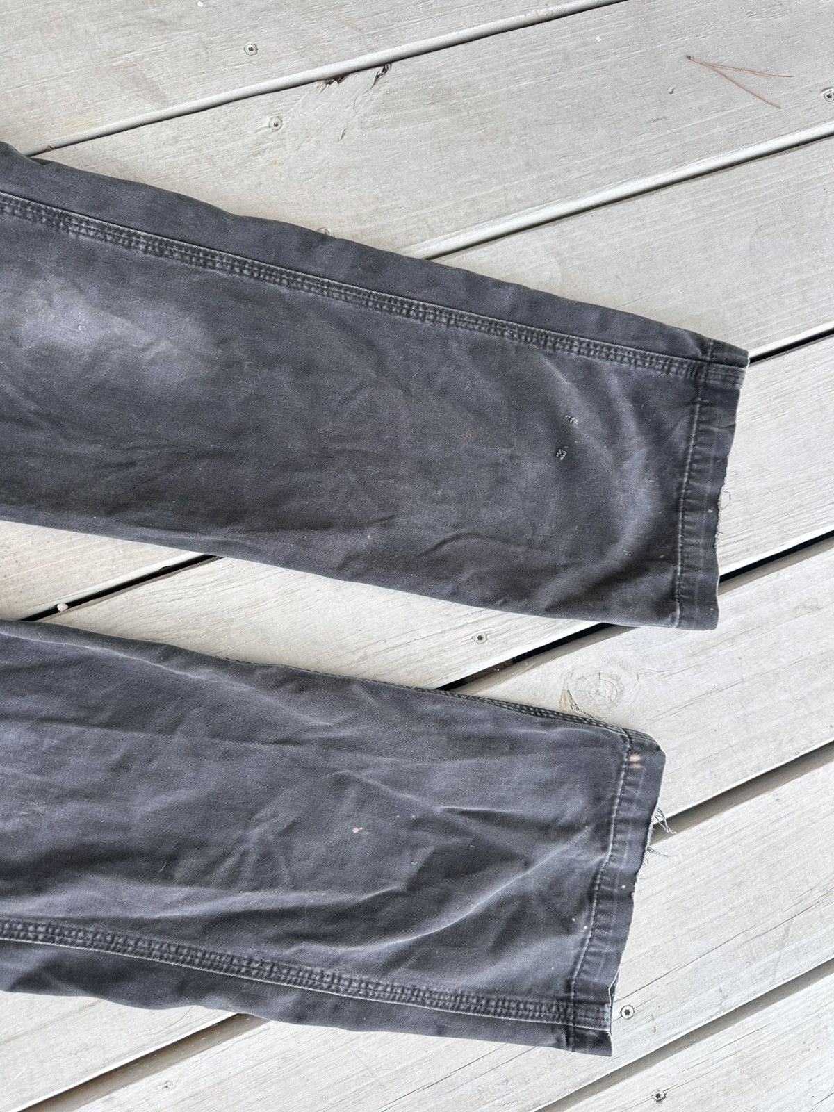 Carhartt Vintage Carhartt black pants faded 35x34 Size US 35 - 5 Thumbnail