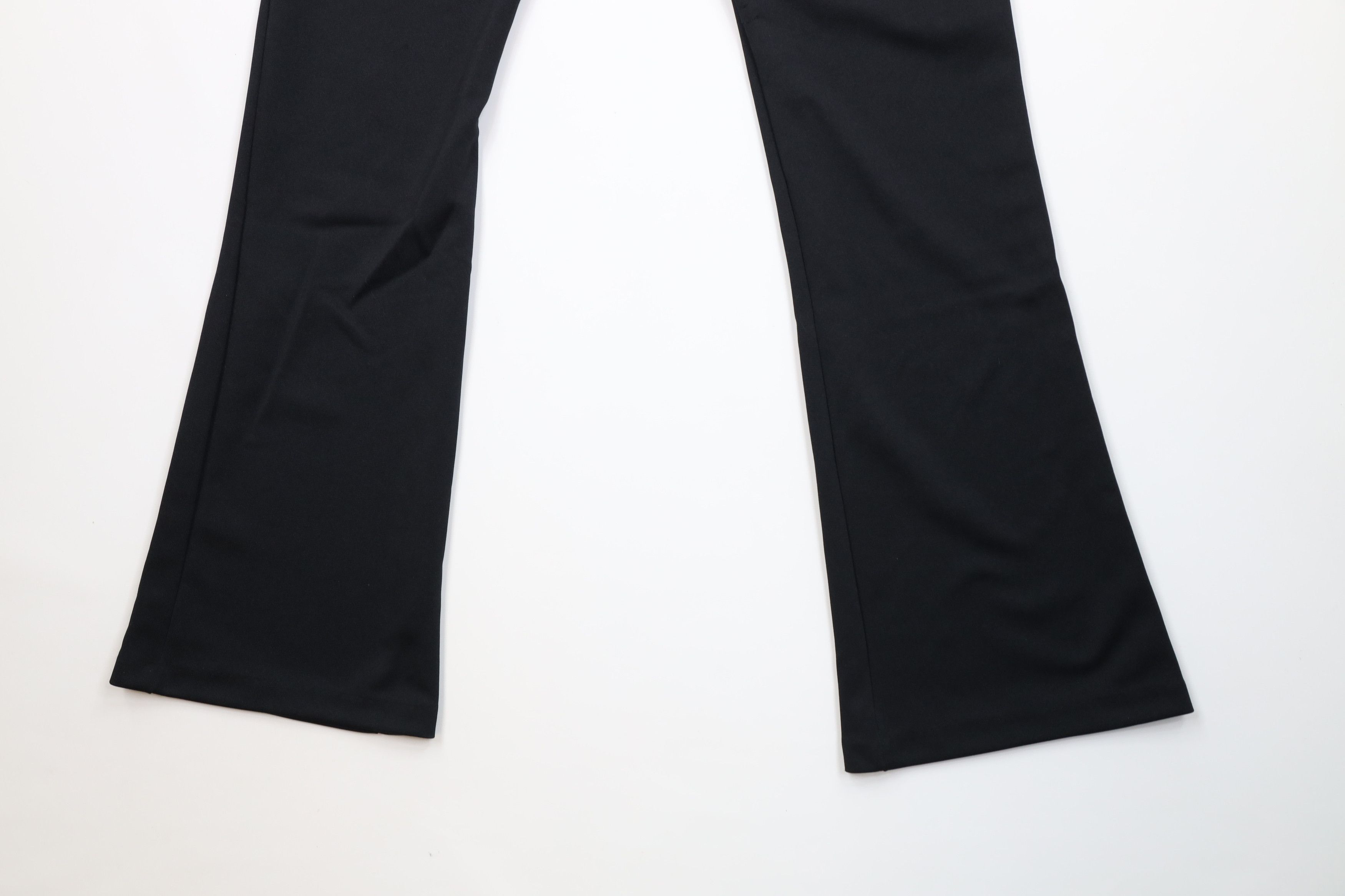 Vintage Deadstock Vintage 90s Streetwear Wide Leg Pants Black USA Size 24" / US 00 / IT 34 - 12 Thumbnail