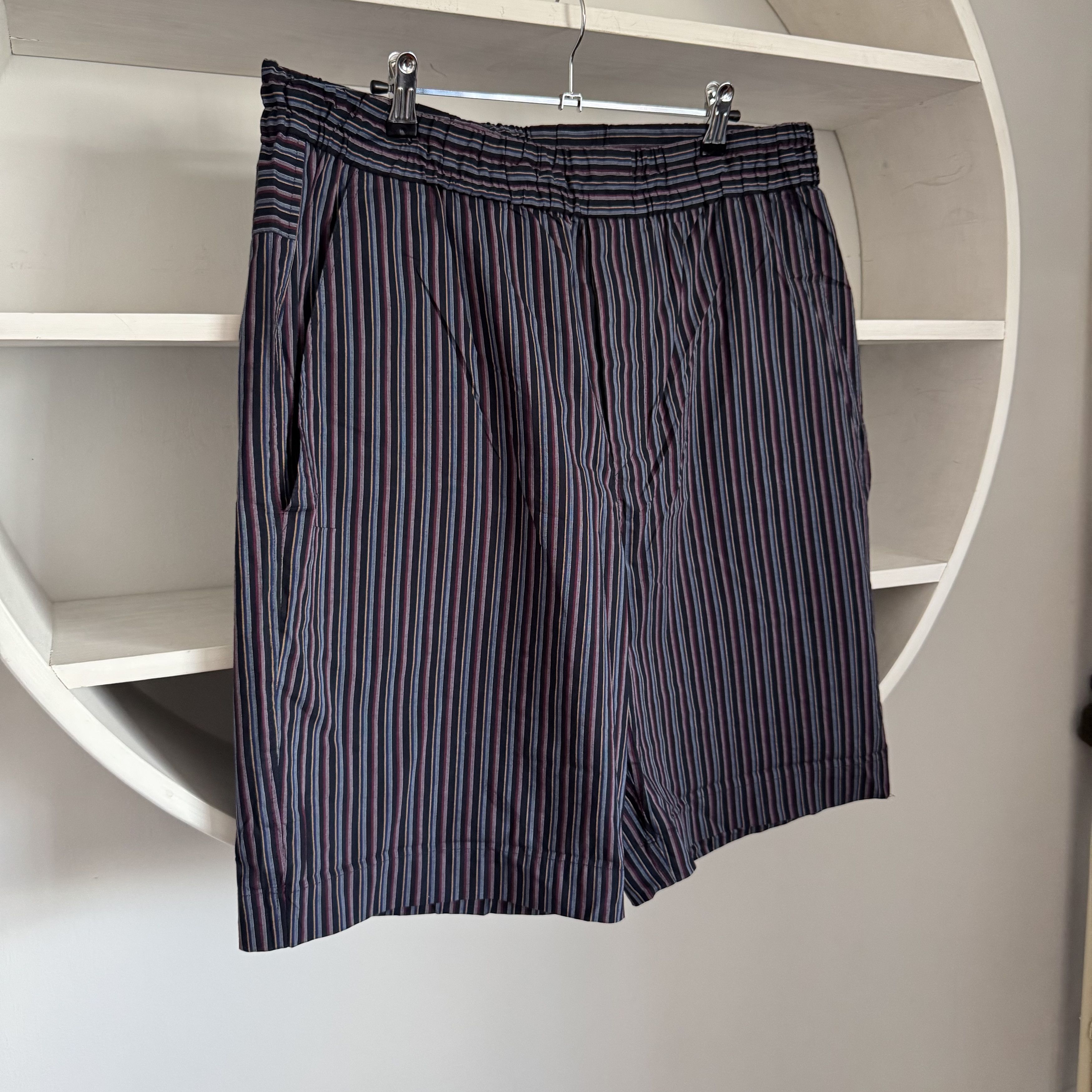 Isabel Marant Men's Isabel Marant Stripped Tayan Shorts XL Size US 36 / EU 52 - 2 Thumbnail