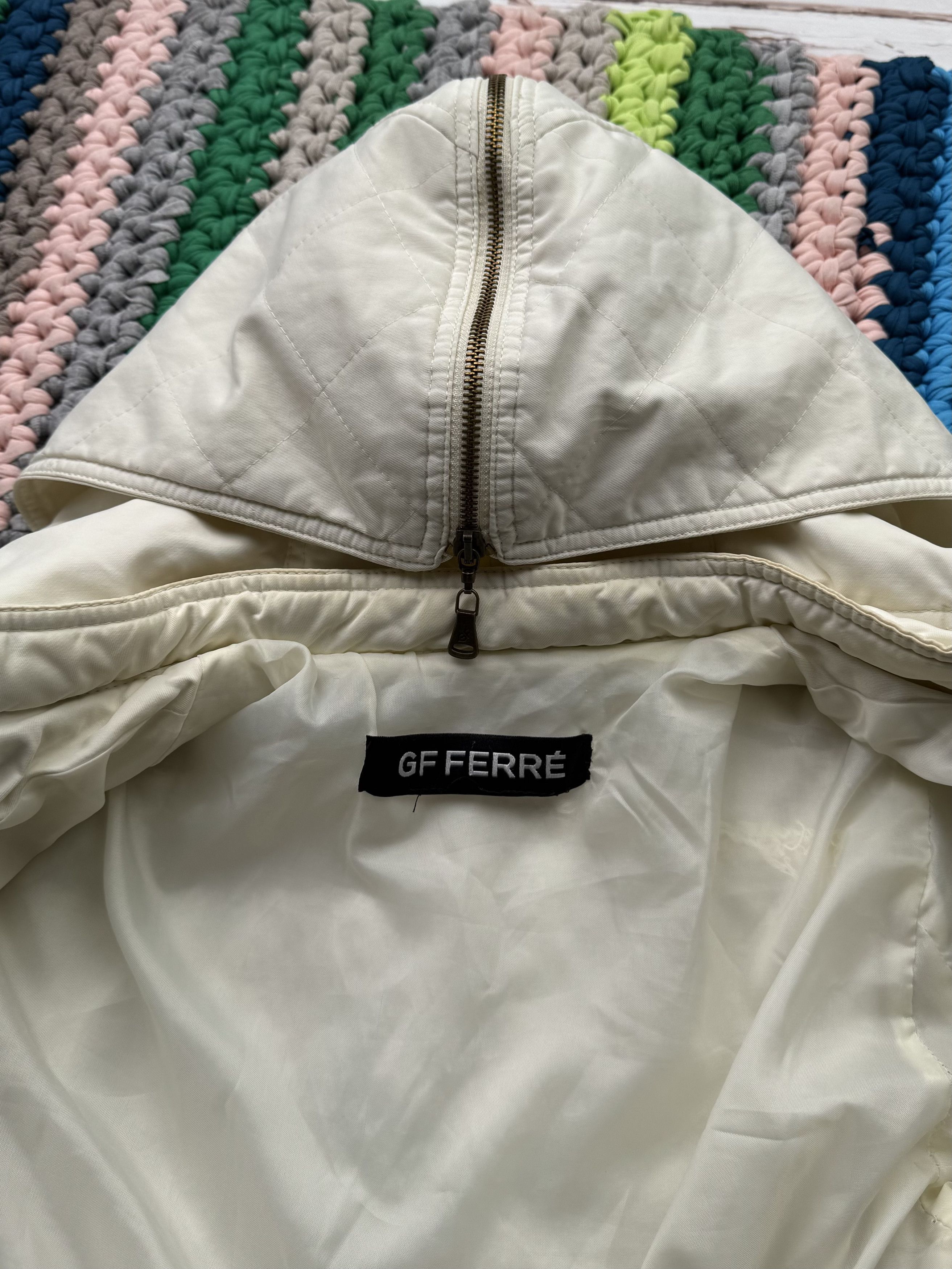 GF Ferre GF Ferre Vintage Cropped Jacket (V109)(D10) Size S / US 4 / IT 40 - 14 Thumbnail