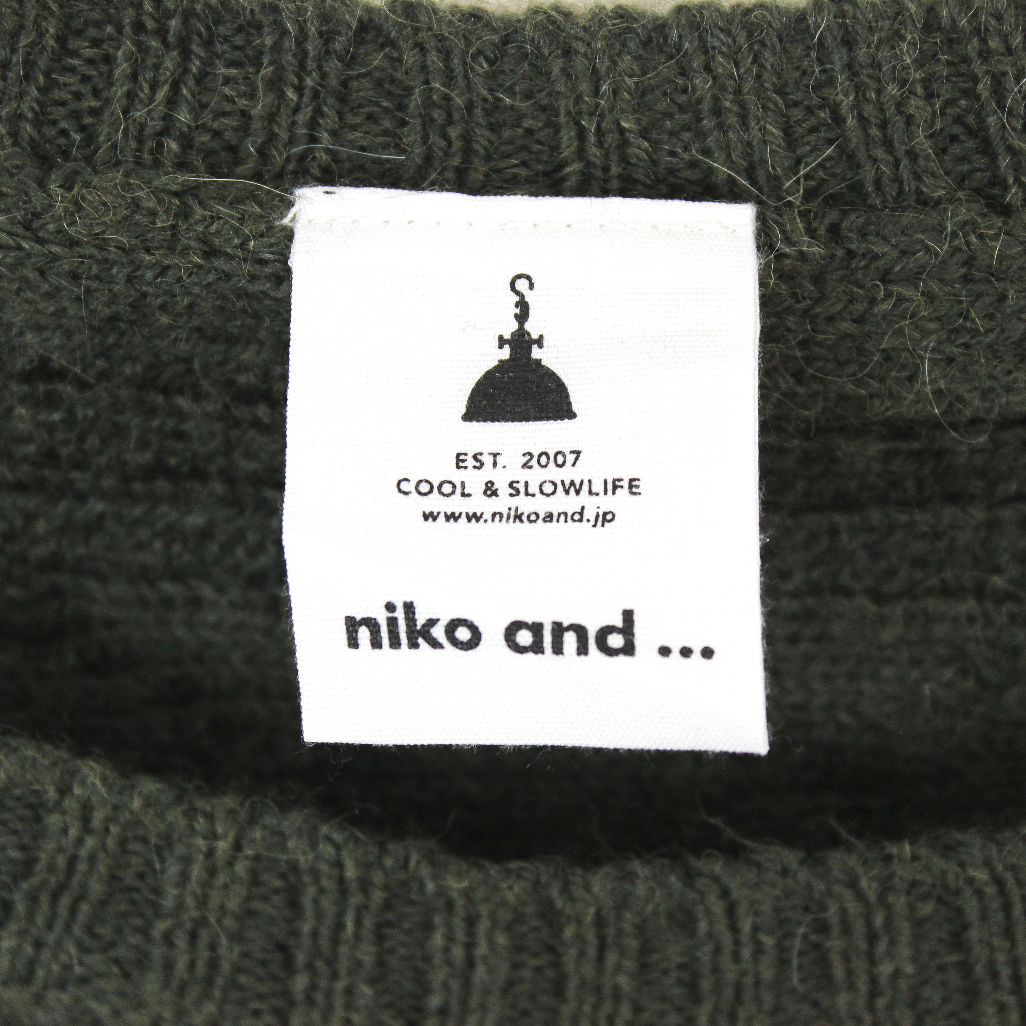 Japanese Brand Niko And... Women M Sweater Hoodie Pullover Sweatshirt Wool Size M / US 6-8 / IT 42-44 - 5 Thumbnail