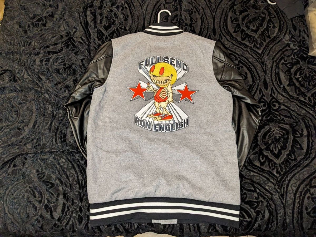 Full Send Full Send x Ron English Varsity Letterman NWT Size US M / EU 48-50 / 2 - 1 Thumbnail