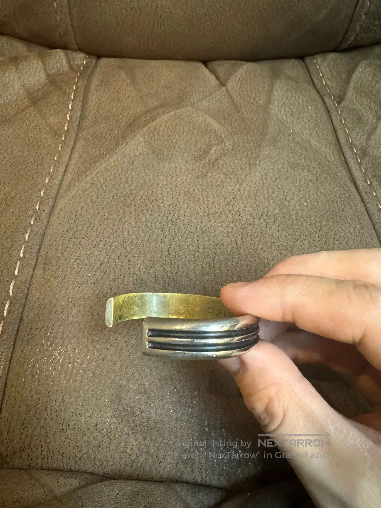 Sophnet. SOPHNET Copper Plated Silver Cut Line. Size ONE SIZE - 4 Thumbnail