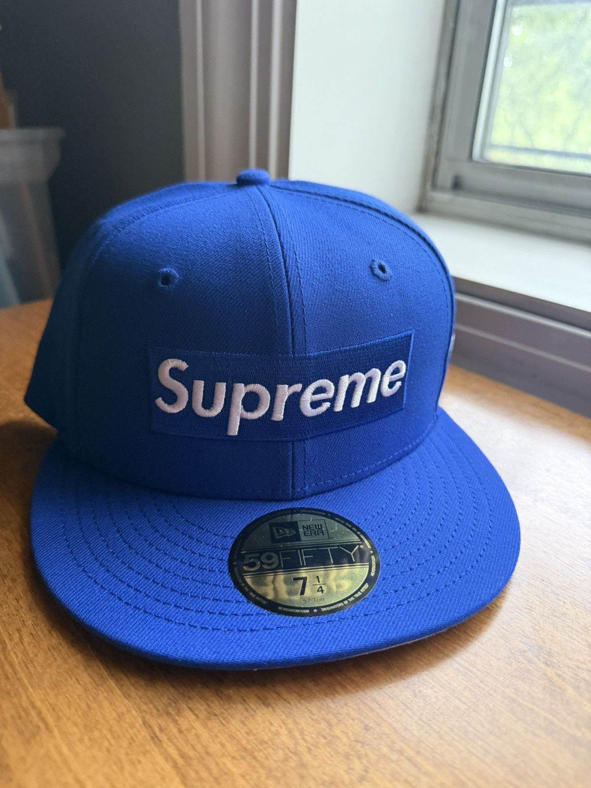 New Era × Supreme Supreme Gonz New Era Box Logo Cap Gray Size 7 1