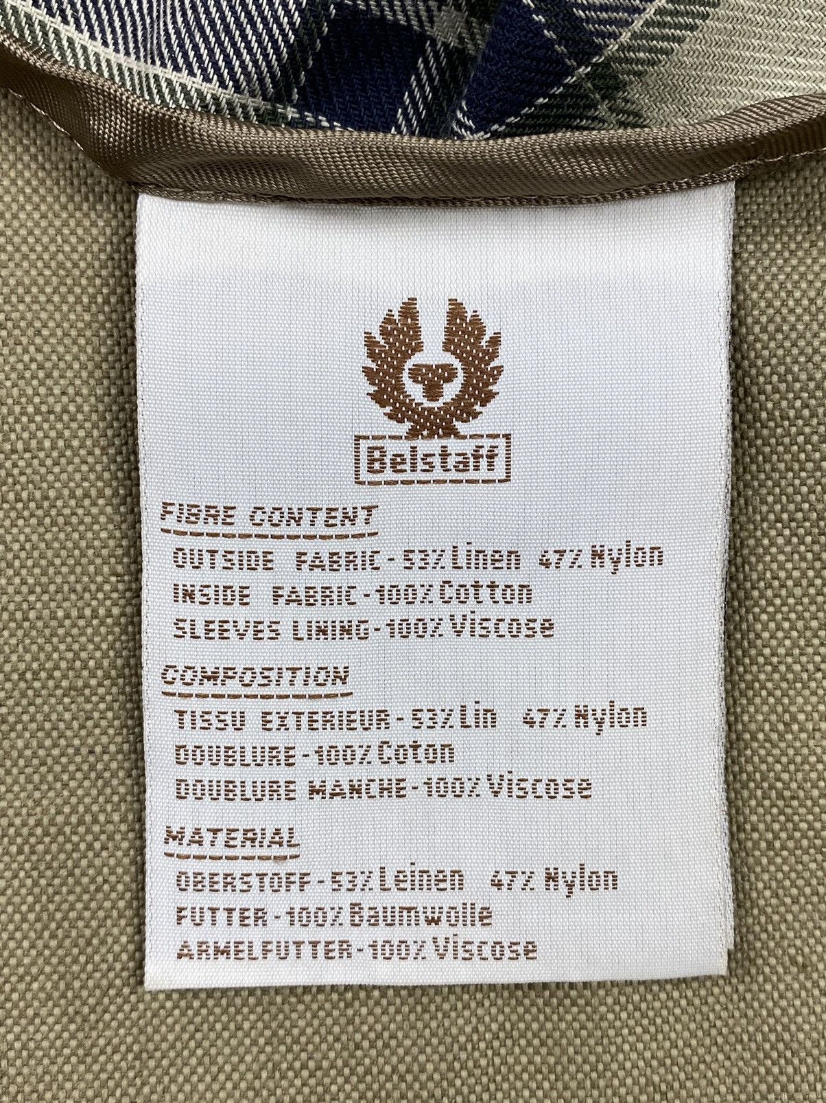Belstaff Belstaff Combined Linen/Nylon Biker Coat Size US S / EU 44-46 / 1 - 20 Thumbnail