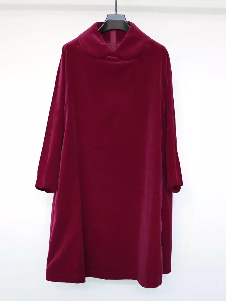 Comme des Garcons Comme Des Garcons 2D Velvet Dress Size S / US 4 / IT 40 - 1 Thumbnail