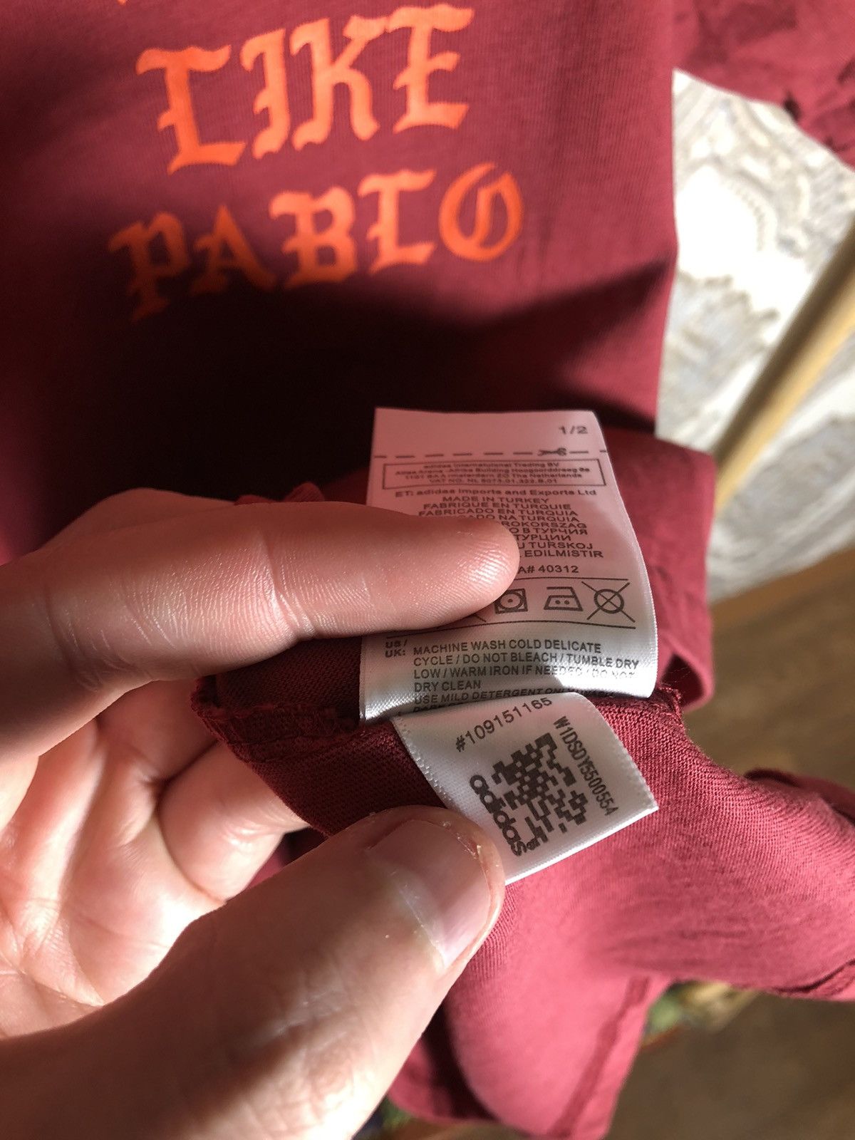 Adidas × Vintage VERY RARE ADIDAS YEEZY SEASON PABLO KANYE WEST T-SHIRT Y2K Size US L / EU 52-54 / 3 - 8 Thumbnail