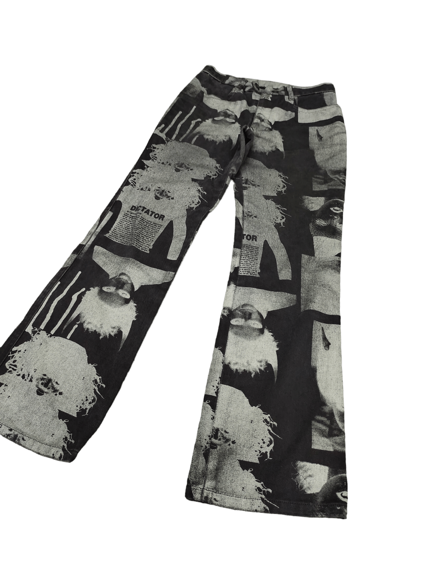 Flare Pants Algonquins 'Dictator' Printed Boot Cut Jpg Style