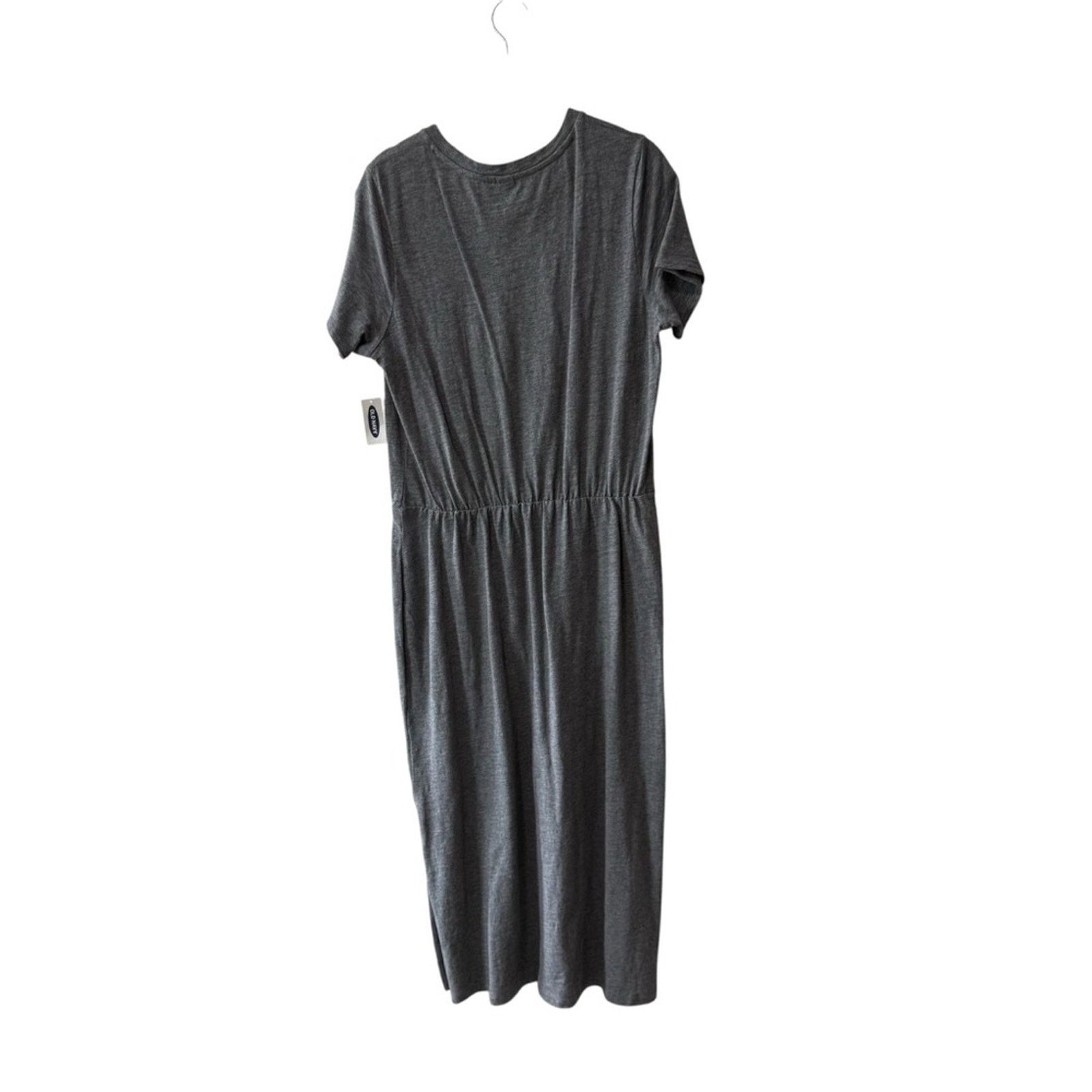 Old Navy Old Navy Heathered Knit Elastic Waist Maxi Dress Gray Size M Size M / US 6-8 / IT 42-44 - 5 Thumbnail