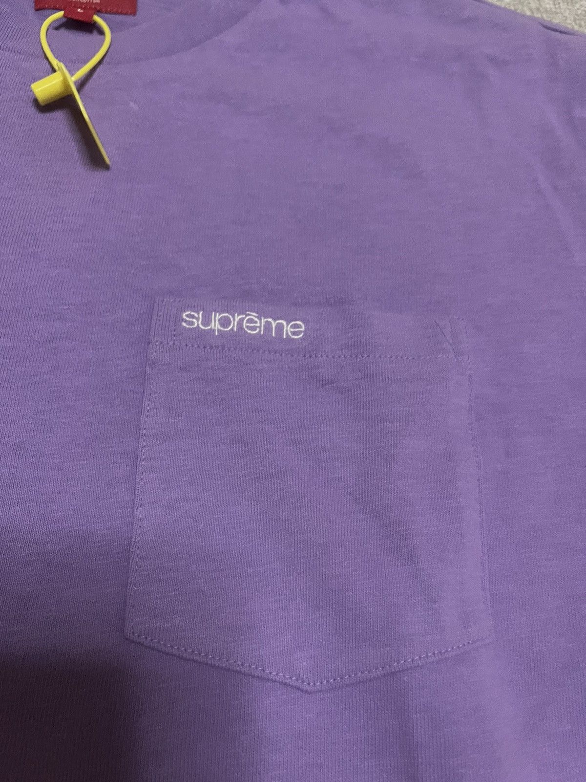 Supreme Supreme fw21 s/s pocket tee Size US L / EU 52-54 / 3 - 3 Thumbnail