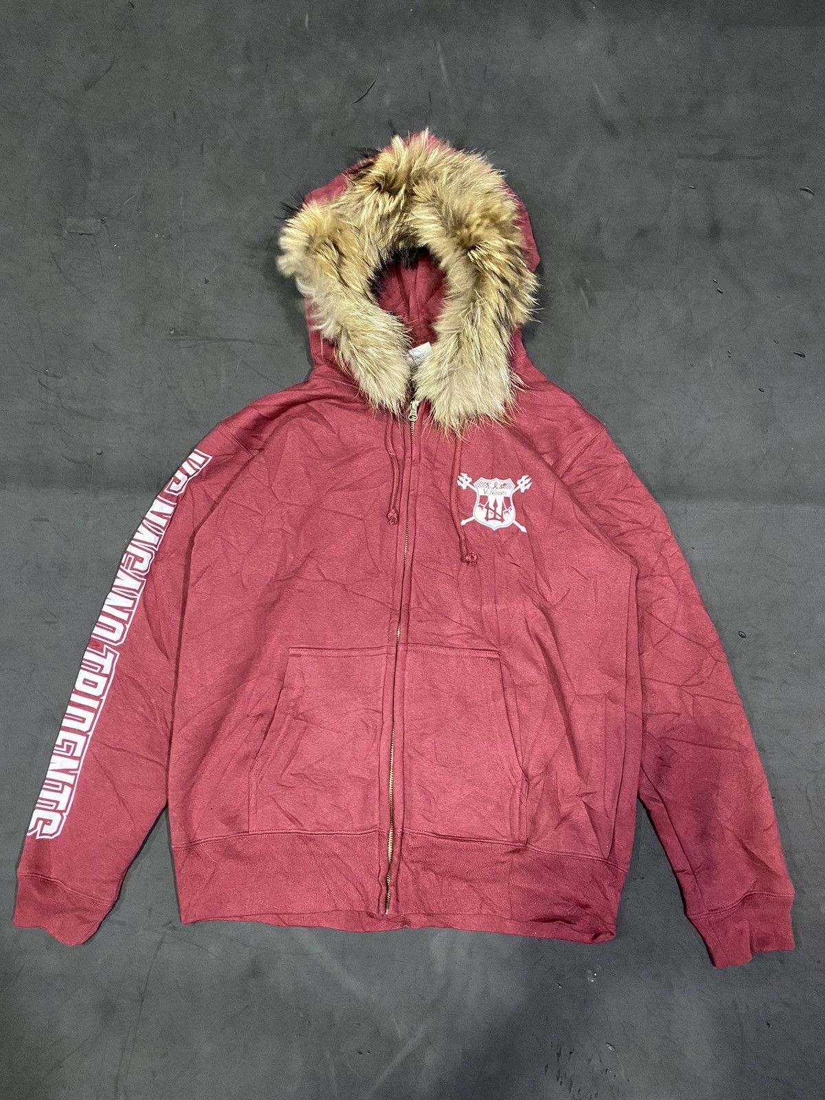 If Six Was Nine × Japanese Brand × Le Grande Bleu (L.G.B.) 💸BINDINGOFFER💸Japanese furhoodie maroon lgb ifsixwasnine Size US M / EU 48-50 / 2 - 1 Thumbnail