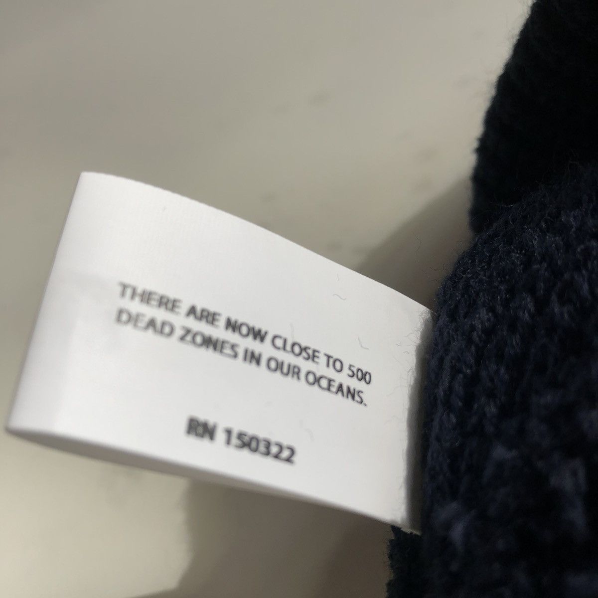 Noah Noah Une Vie Pour La Mer Beanie NAVY Size ONE SIZE - 5 Thumbnail