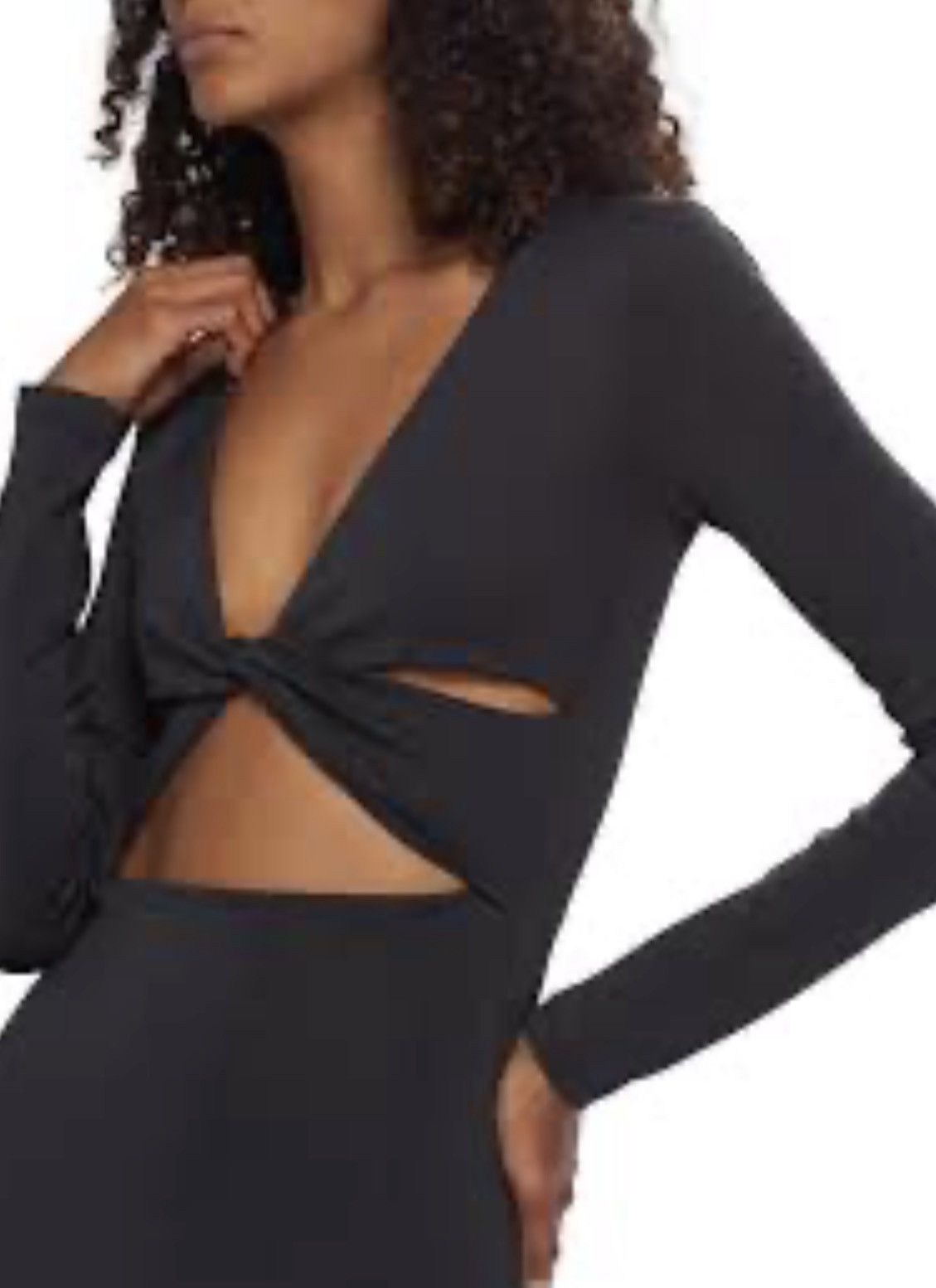 Other ZEYNEP ARCAY cutout stretch maxi Longsleeve dress size 4 Size S / US 4 / IT 40 - 3 Thumbnail