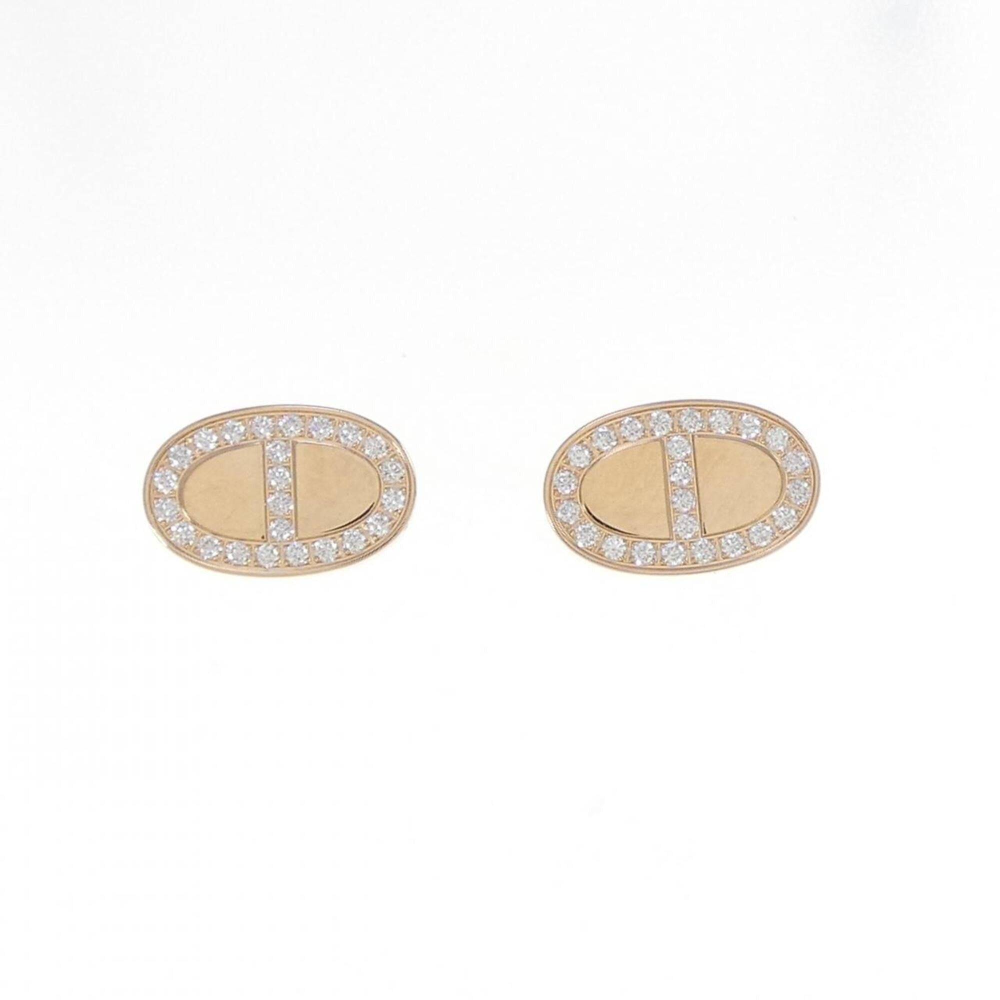 Hermes Hermes Hermès Chaine d'Ancre Contour Earrings Size ONE SIZE - 1 Thumbnail