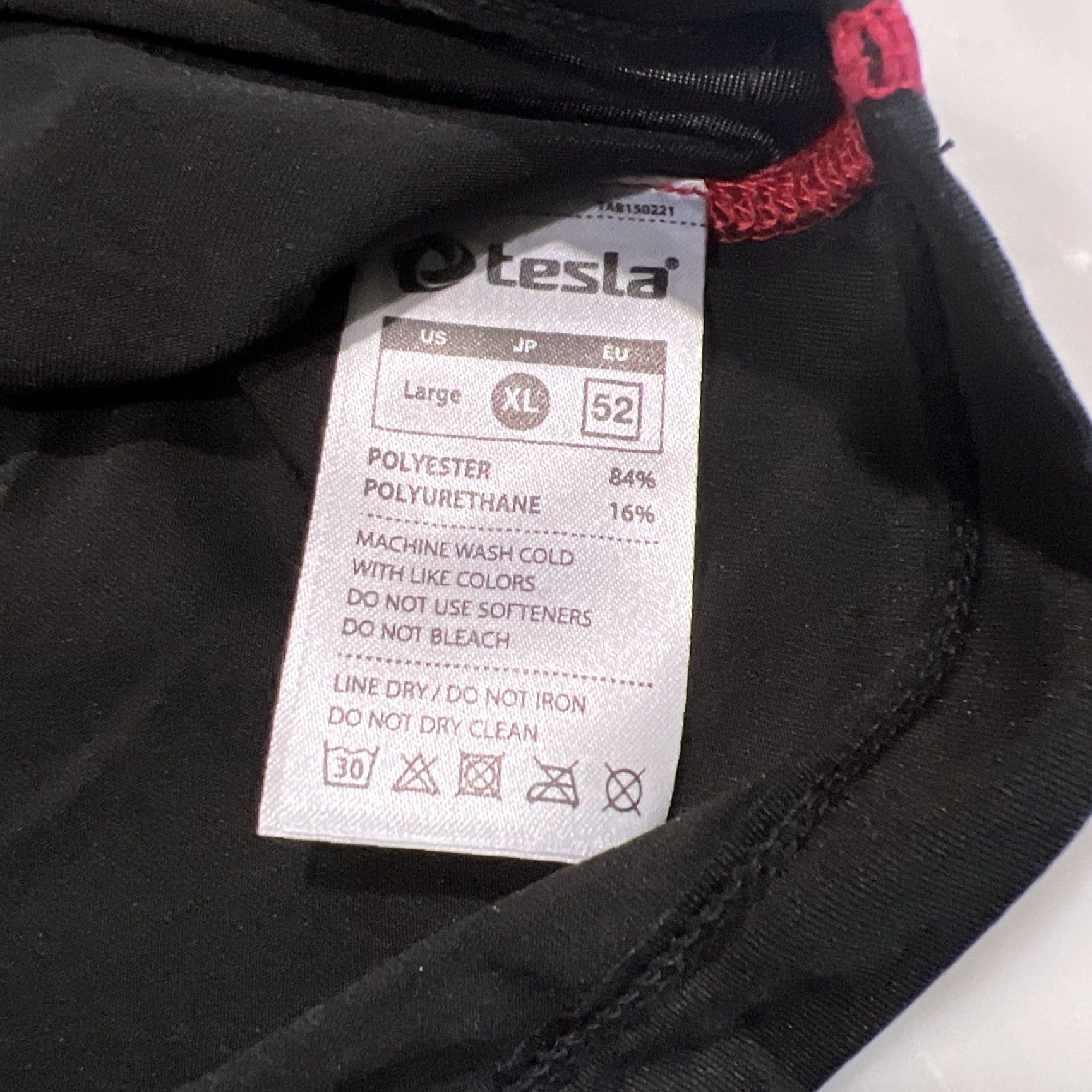 Vintage Tesla Performance Shirt Base Layer Men’s Large Black Hyper Dry New With Tag Size US L / EU 52-54 / 3 - 5 Thumbnail