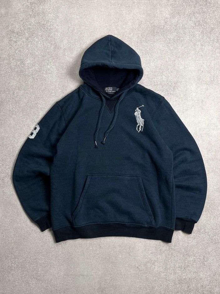 Polo Ralph Lauren Vintage Polo Ralph Lauren Big Pony Boxy Hoodie Y2K XL Size US XL / EU 56 / 4 - 1 Thumbnail