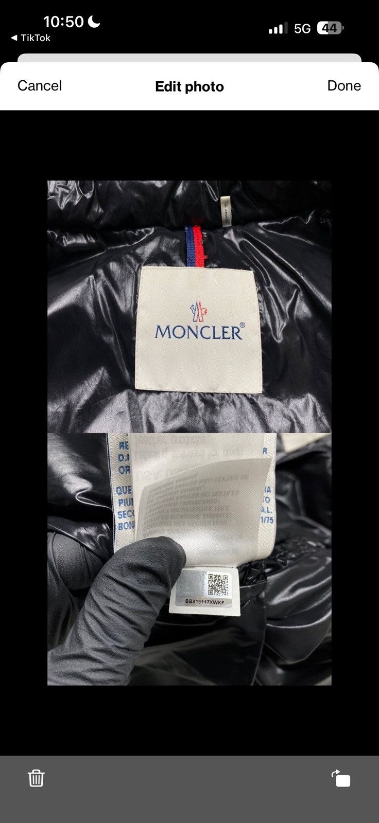 Moncler Moncler Maya Kids Down Puffer Jacket Size 12/152 Size XS / US 0-2 / IT 36-38 - 23 Thumbnail