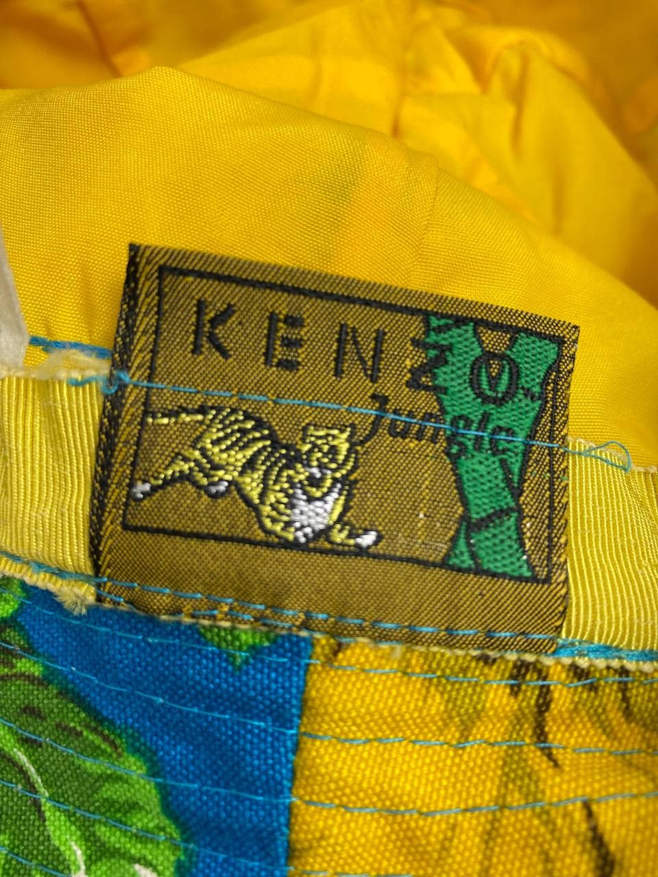Kenzo vintage kenzo jungle all over print hat nice design Size ONE SIZE - 6 Thumbnail