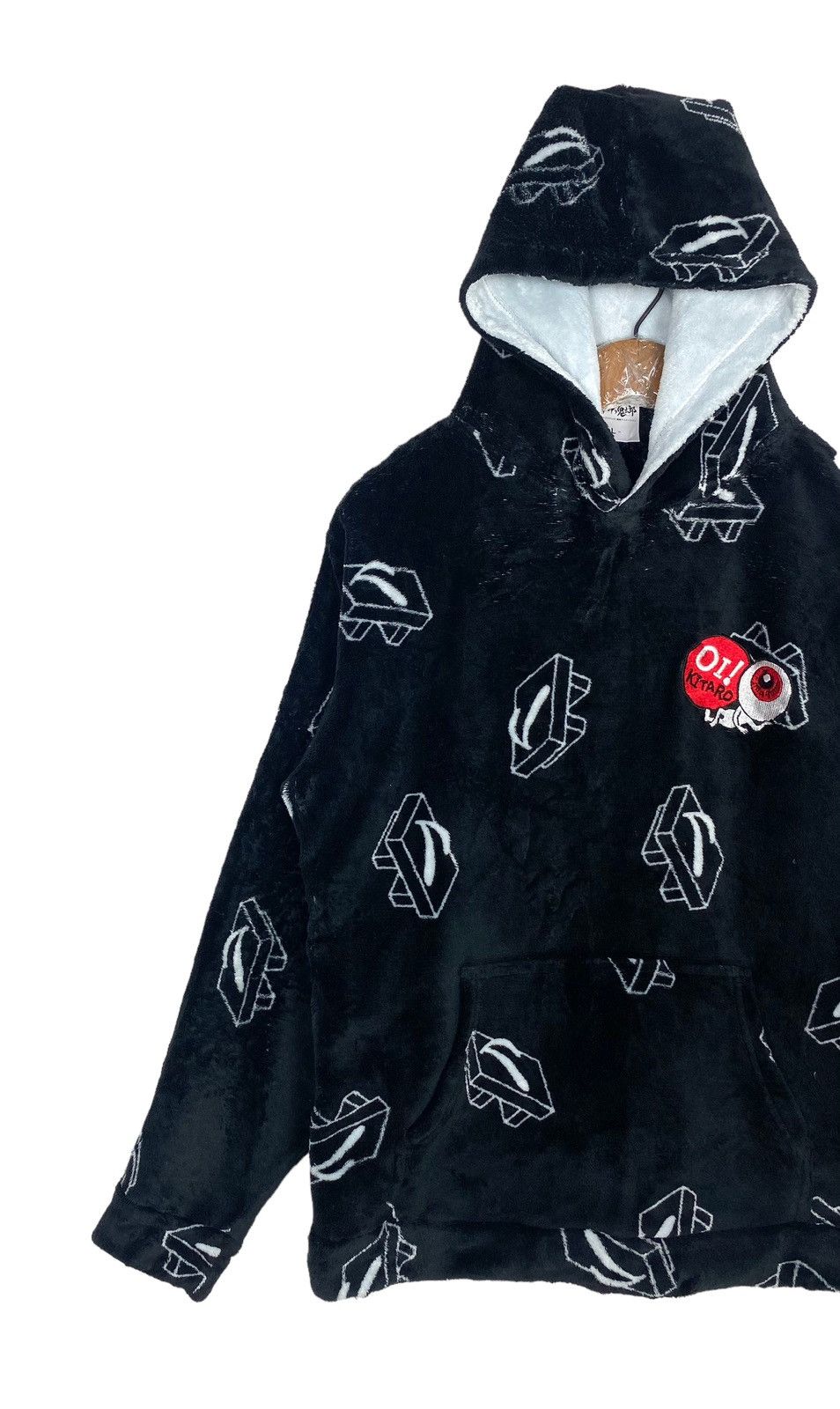 Japanese Brand Rare‼️ Gegege no Kitaro Anime Japan Hoodie Fleece Size L / US 10 / IT 46 - 2 Thumbnail