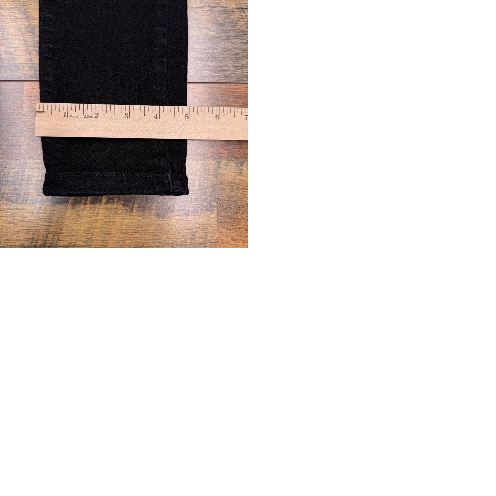 Paige Paige Jeans Women 25 Black Ankle Skinny Low Rise Stretch USA Size 42" / US 20 - 9 Thumbnail
