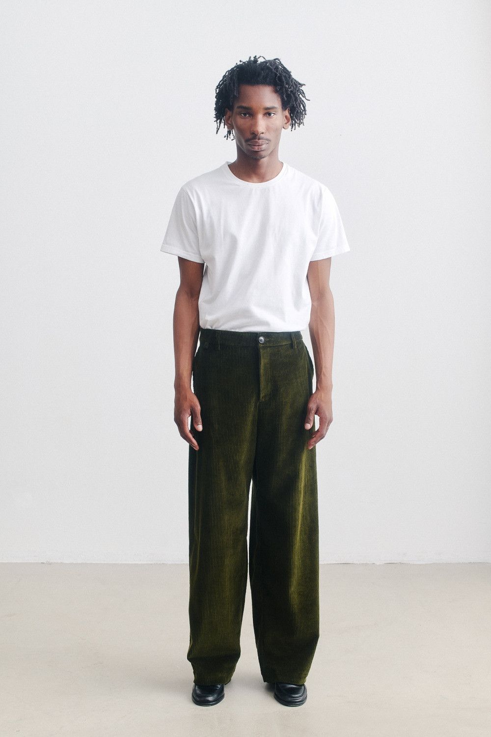A Kind Of Guise 💚 AW23 A Kind Of Guise Vali Chino Olive Corduroy NEW Size US 32 / EU 48 - 3 Thumbnail