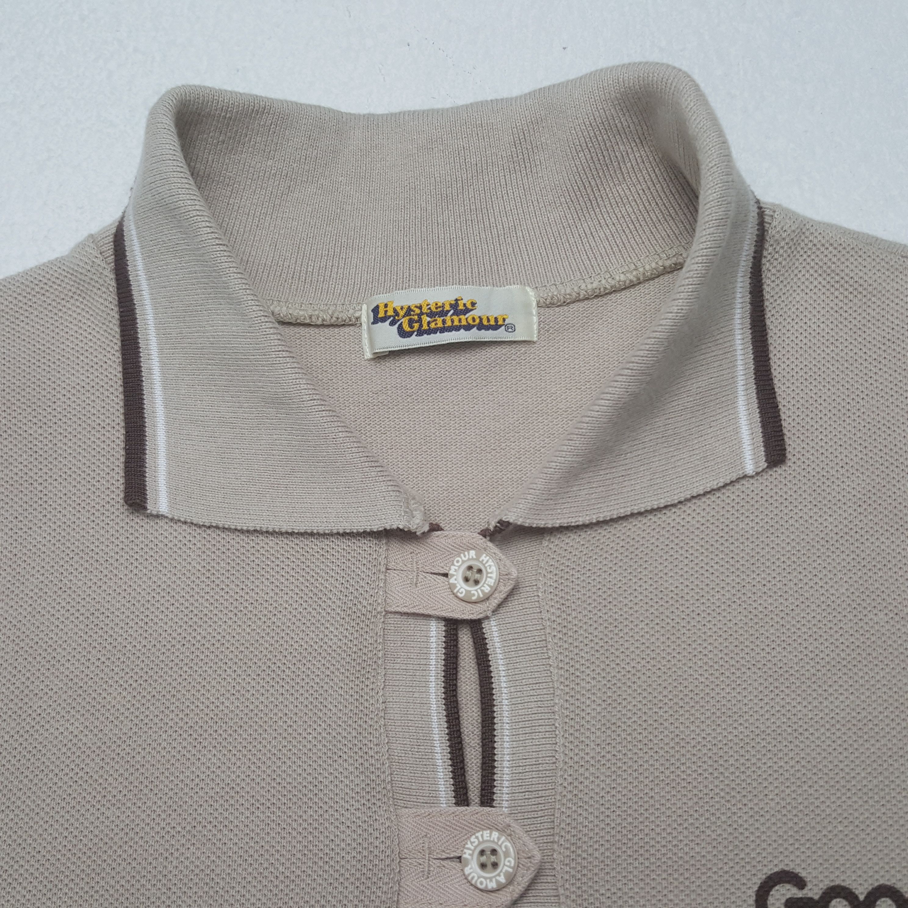 Hysteric Glamour Vintage Hsyteric Glamour Custom Big Logo Polos Size XS / US 0-2 / IT 36-38 - 5 Thumbnail