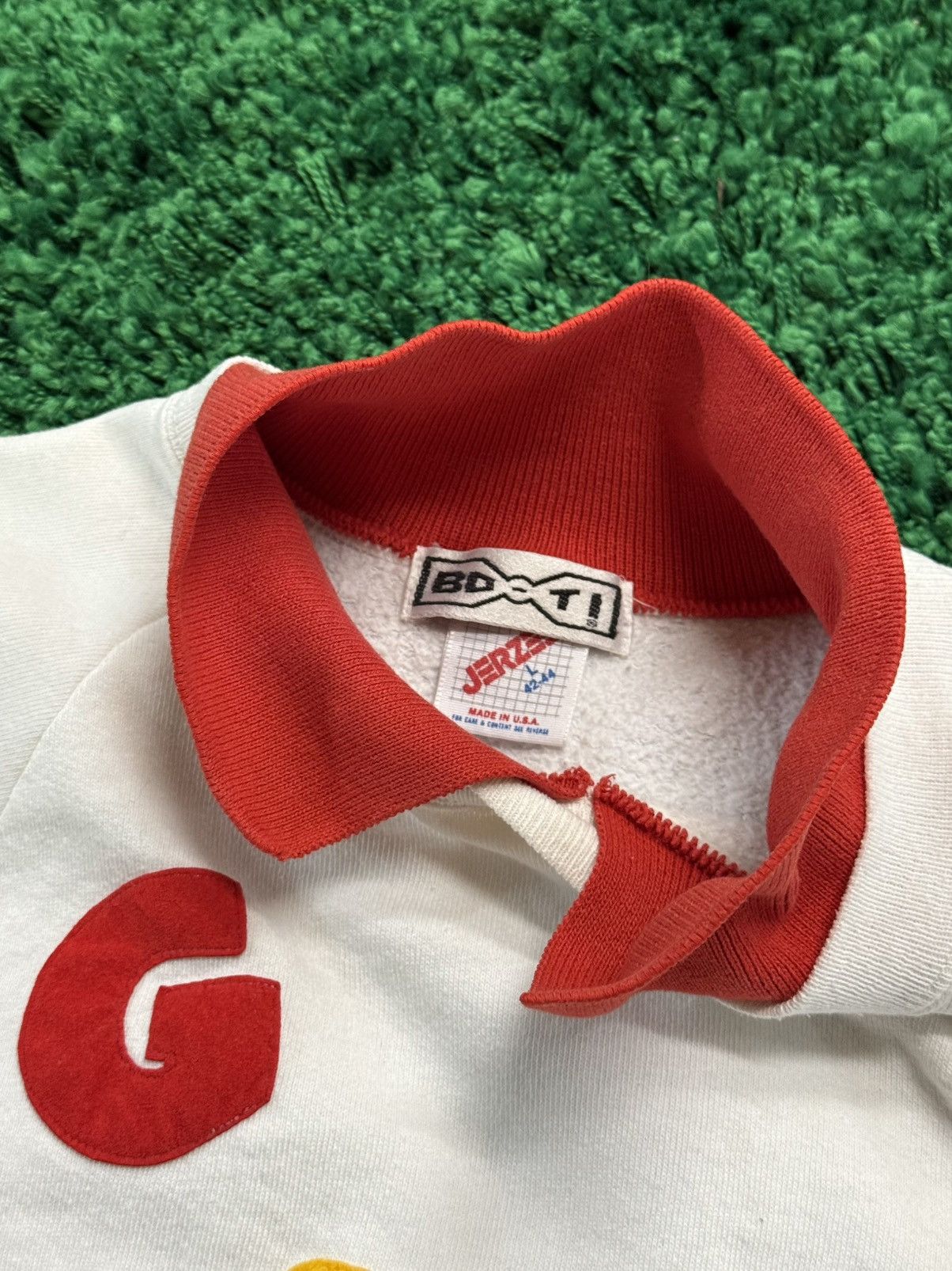Jerzees × Vintage Vintage Jerzees " GOLF " Embroidered Patch Sweatshirt Large Size US L / EU 52-54 / 3 - 5 Thumbnail