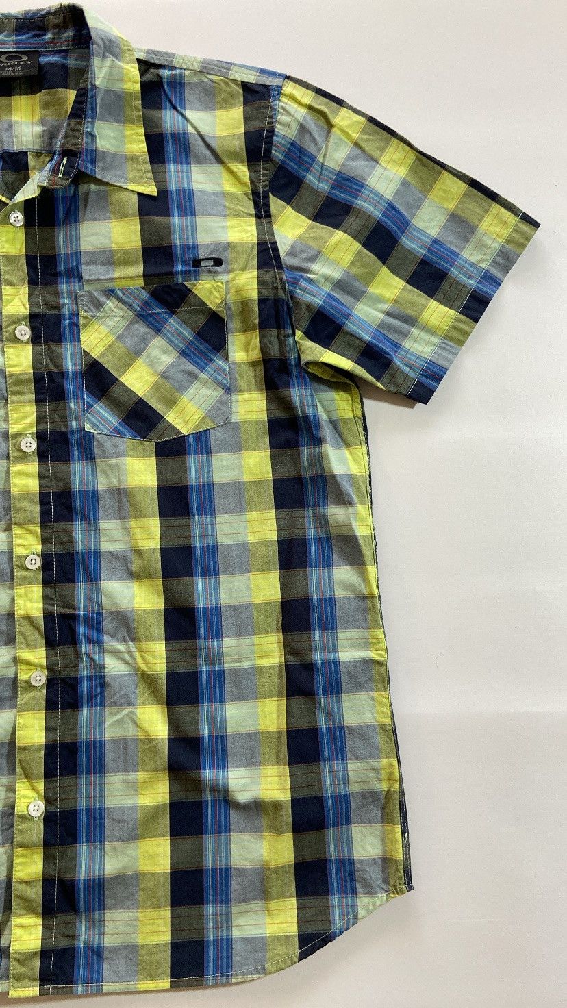 Oakley Oakley vintage button up plaid t-shirt tee Size US M / EU 48-50 / 2 - 5 Thumbnail