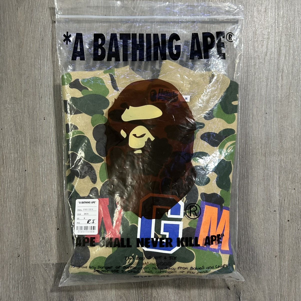 Bape BAPE ABC Shark Green Camo Sweatshirt Size US M / EU 48-50 / 2 - 5 Thumbnail