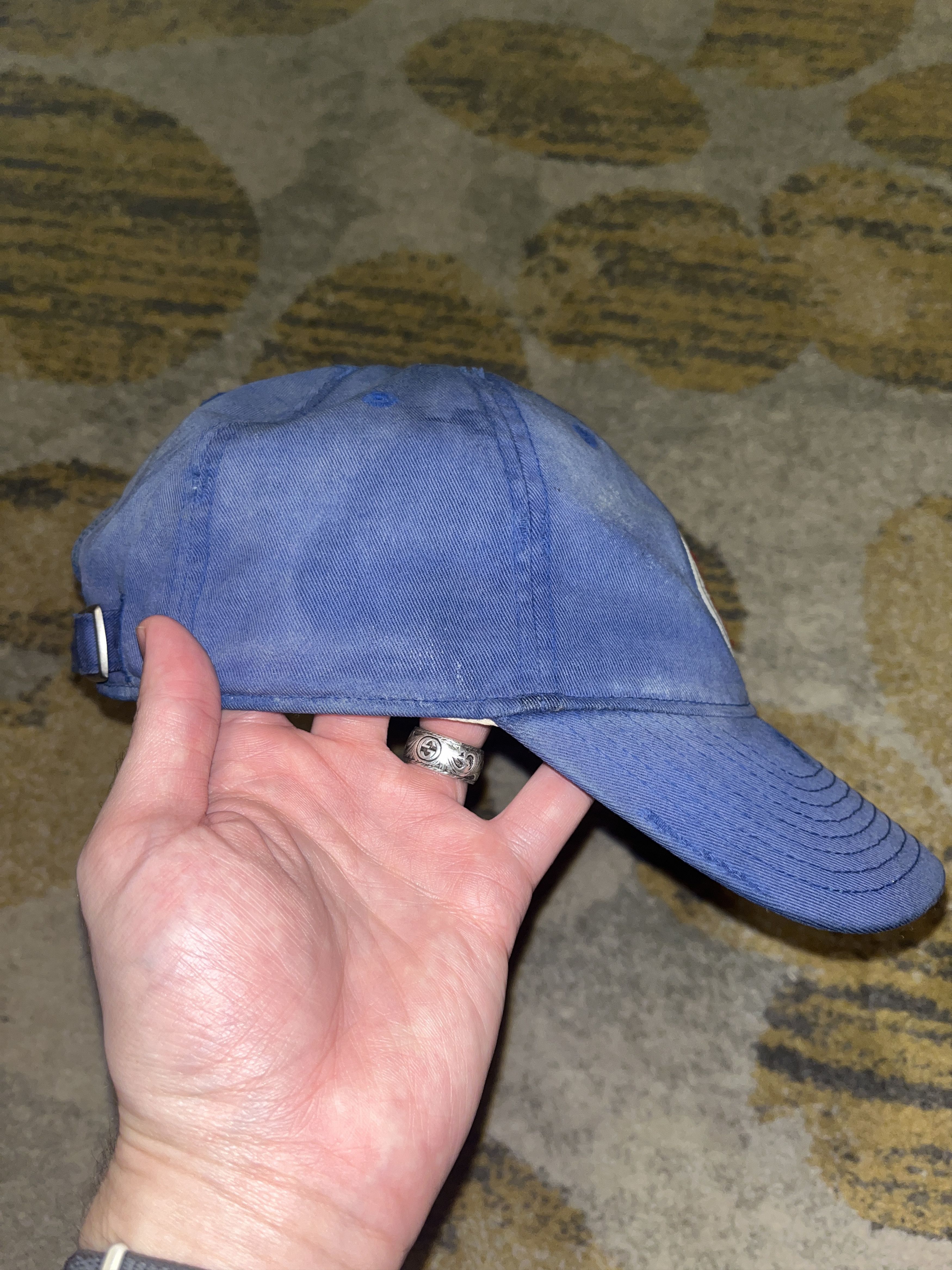 Adidas Vintage Blue Detroit Pistons Hat Adidas Hardwood Classics Size ONE SIZE - 4 Thumbnail