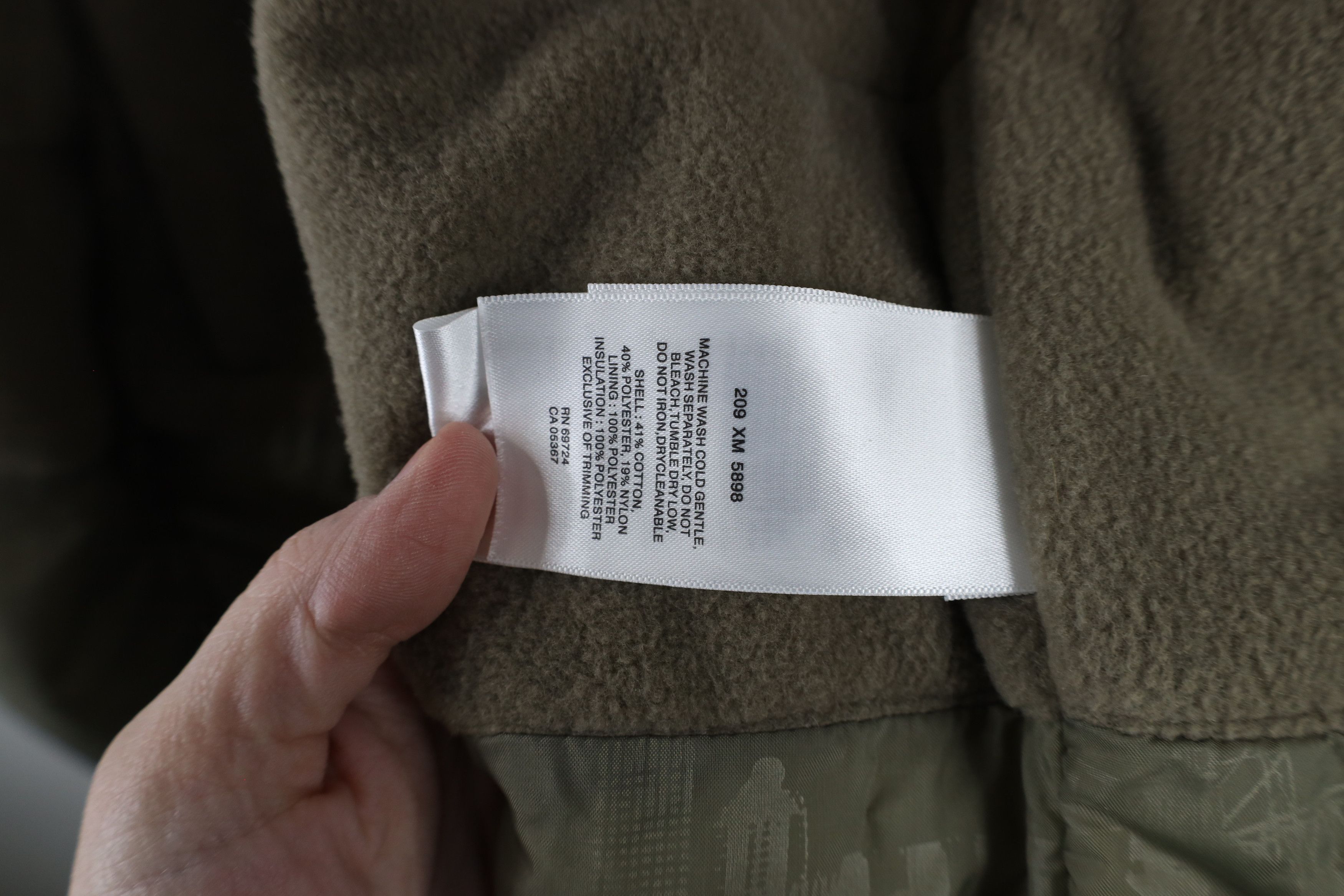 Columbia × Vintage Vintage 90s Columbia Lined Full Zip Bomber Jacket Beige Size US XL / EU 56 / 4 - 10 Thumbnail