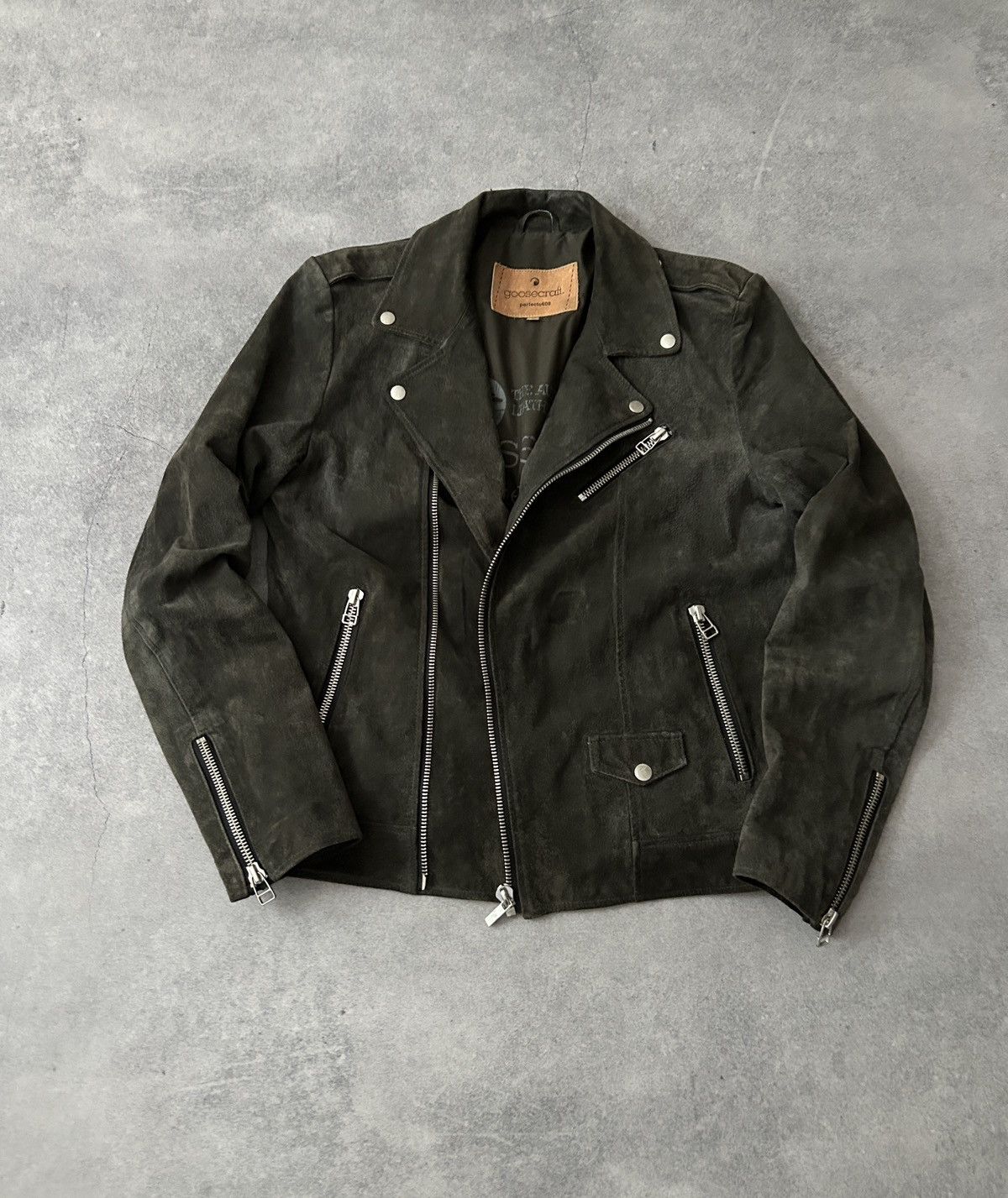 GOOSECRAFT Goosecraft Biker motorcycle leather jacket mens rare Size US M / EU 48-50 / 2 - 1 Thumbnail