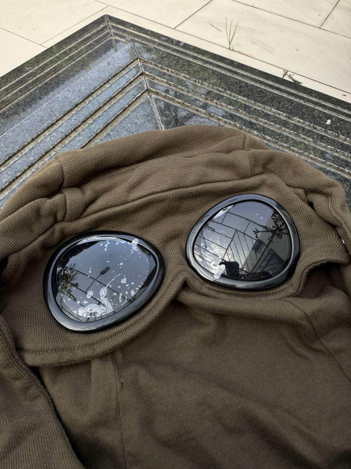 C.P. Company 90’s C.P. COMPANY RARE DOUBLE GOGLE GLASS VINTAGE ZIP HOODIE Size US L / EU 52-54 / 3 - 10 Thumbnail