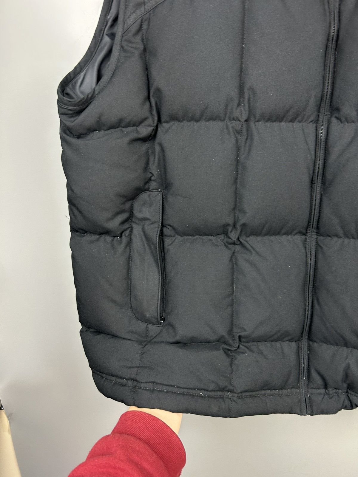 Nike × Vintage Vintage Y2K Nike Drill Black Puffer Down Vest Size US XXL / EU 58 / 5 - 10 Thumbnail