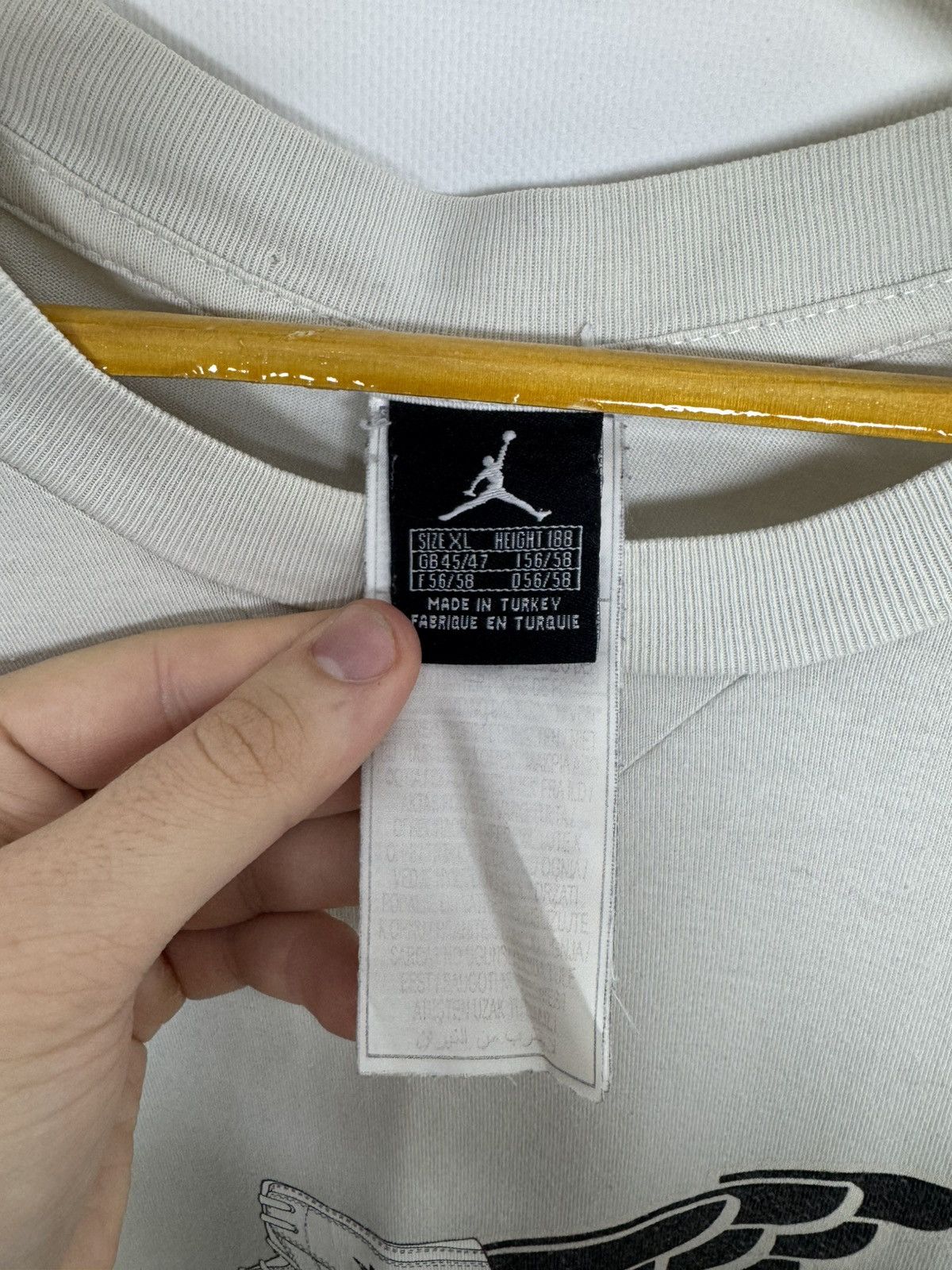 Jordan Brand VINTAGE NIKE FLIGHT CLUB JUMPMAN T-SHIRT 90’s Size US XL / EU 56 / 4 - 10 Thumbnail